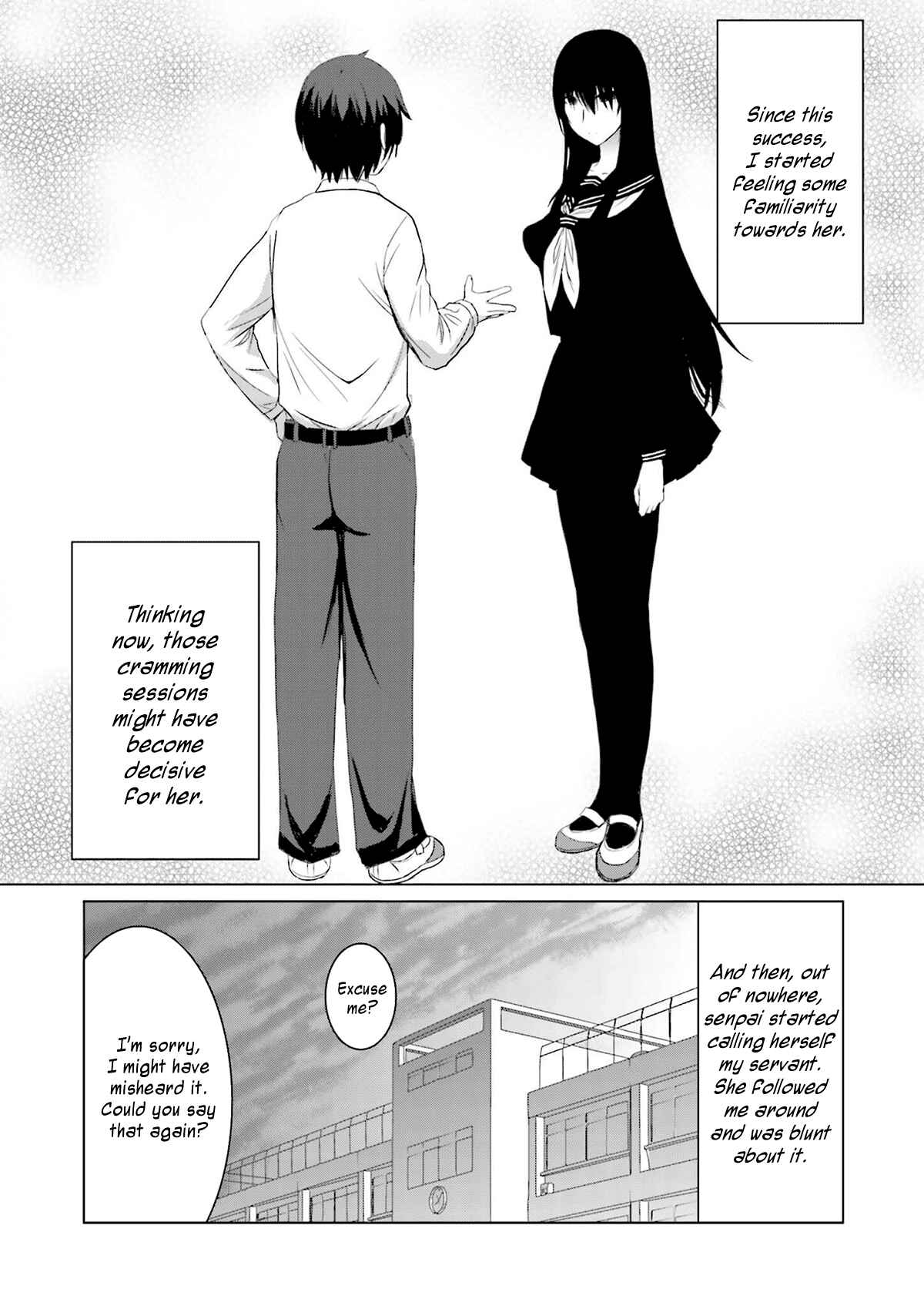 Page 11 Chapter 4 Kuro-senpai to Kuroyashiki no Yami ni Mayowanai