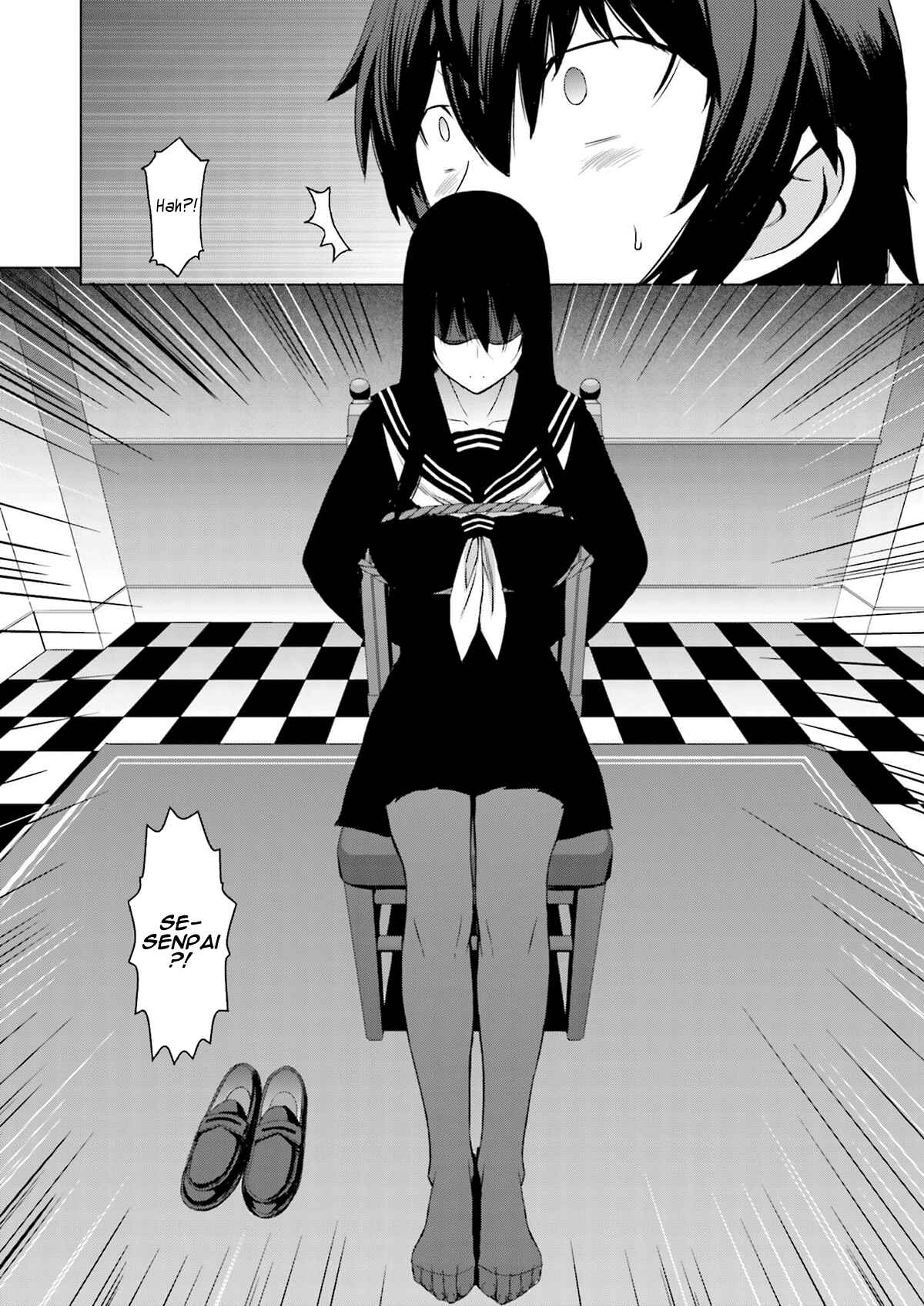 Page 14 Chapter 4 Kuro-senpai to Kuroyashiki no Yami ni Mayowanai