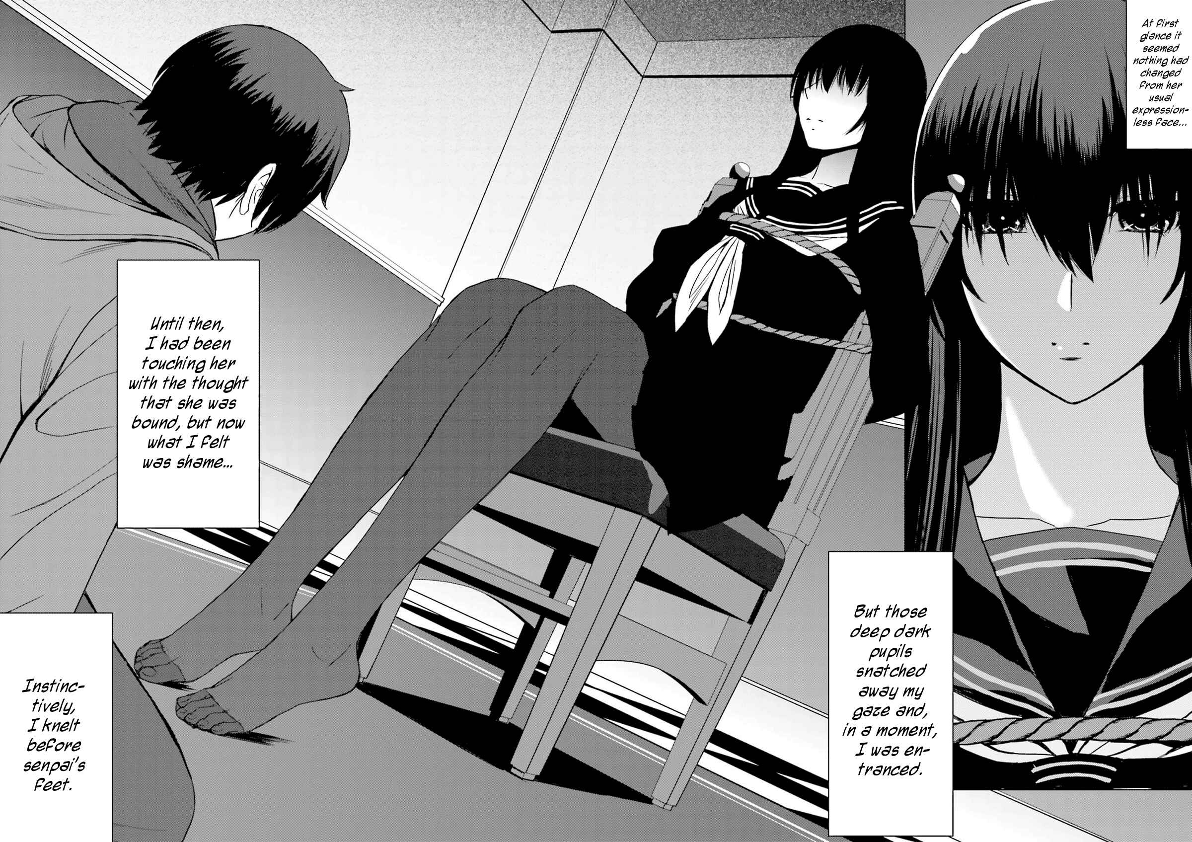 Page 24 Chapter 4 Kuro-senpai to Kuroyashiki no Yami ni Mayowanai