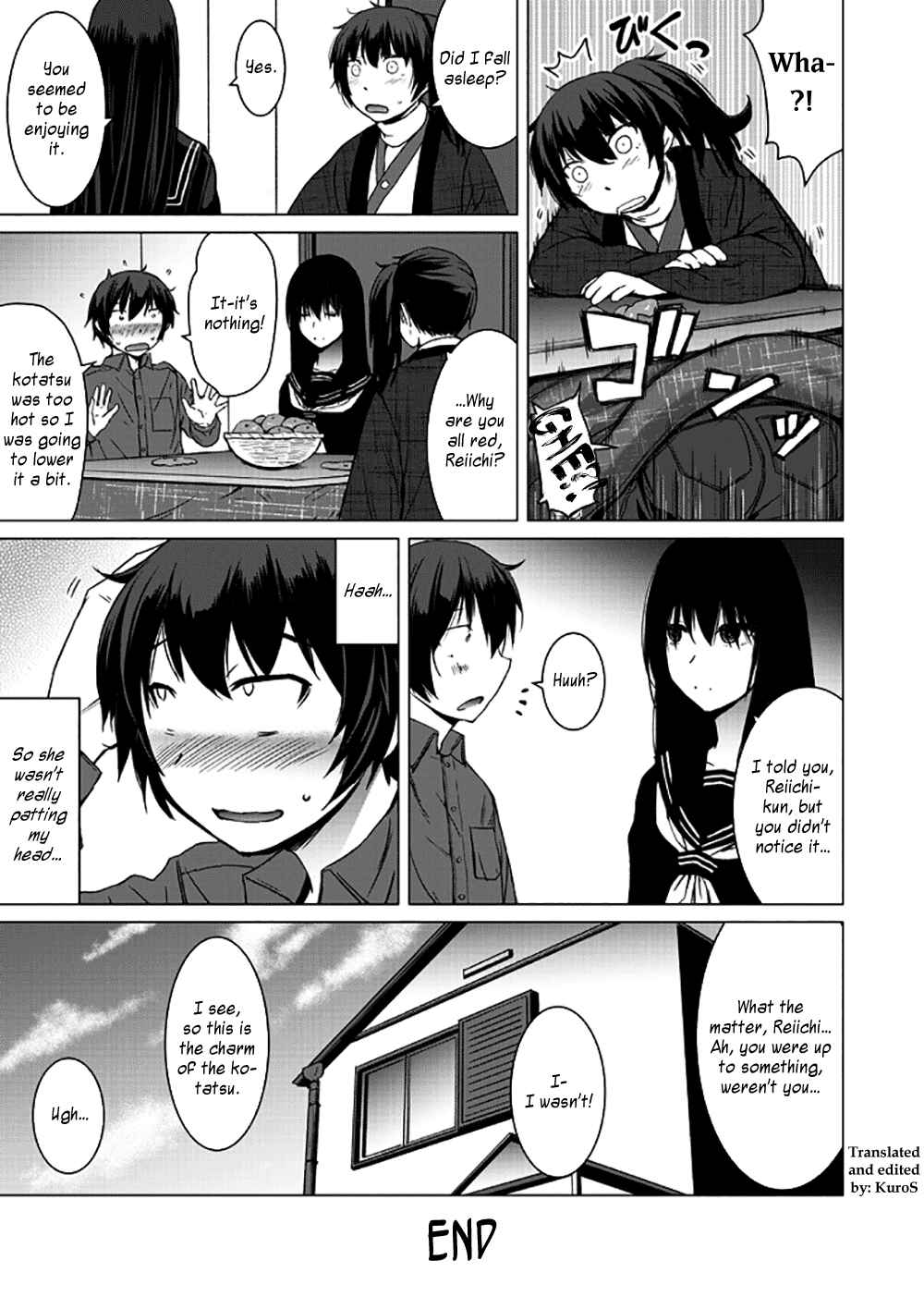 Page 8 Chapter 10.1 Kuro-senpai to Kuroyashiki no Yami ni Mayowanai
