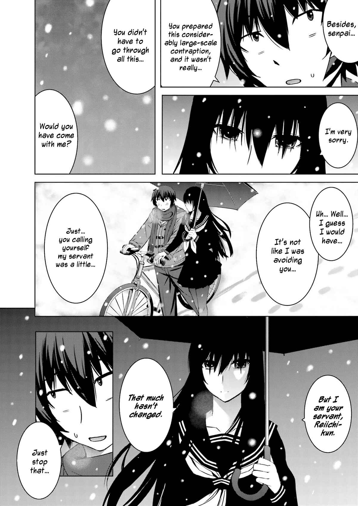 Page 21 Chapter 10 Kuro-senpai to Kuroyashiki no Yami ni Mayowanai