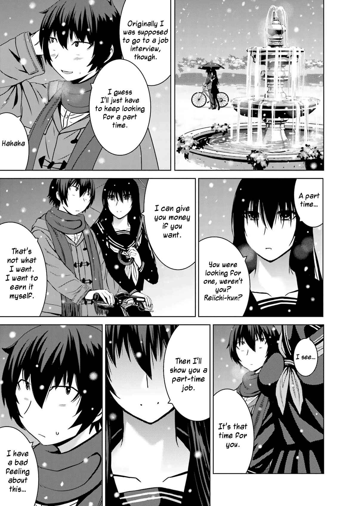 Page 22 Chapter 10 Kuro-senpai to Kuroyashiki no Yami ni Mayowanai