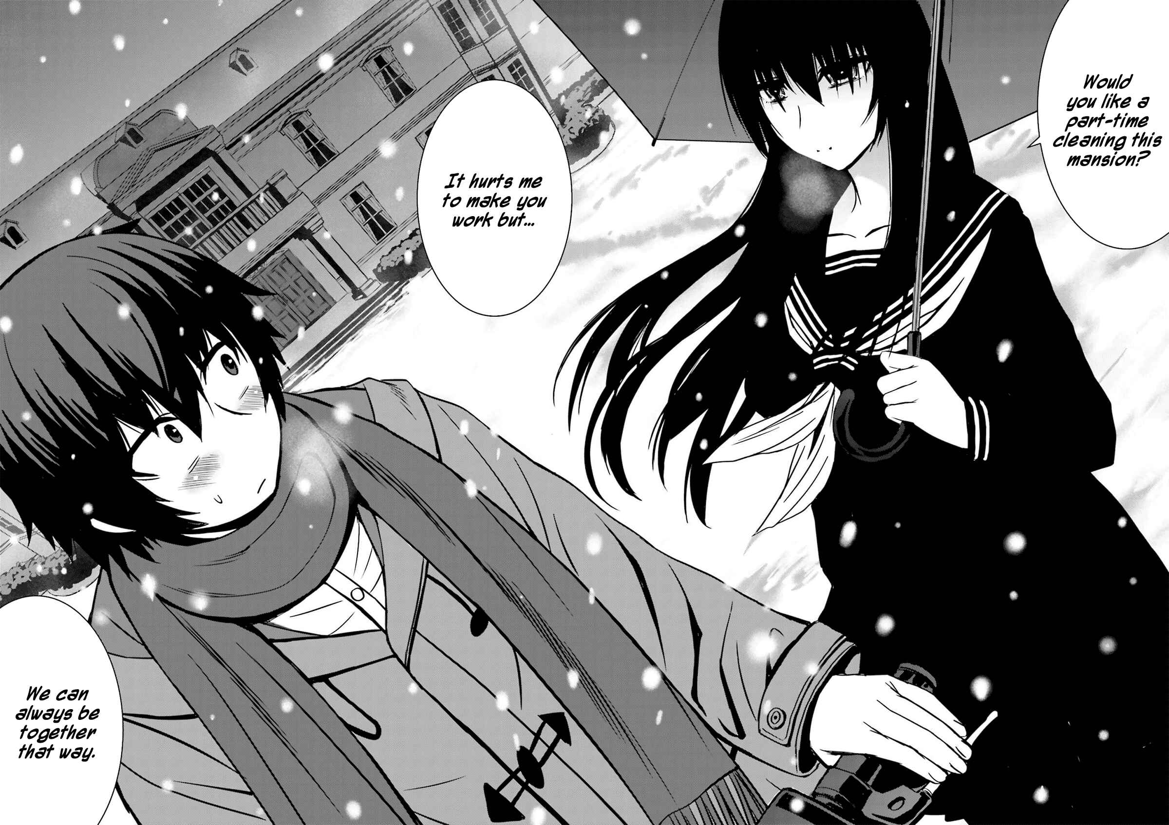 Page 23 Chapter 10 Kuro-senpai to Kuroyashiki no Yami ni Mayowanai