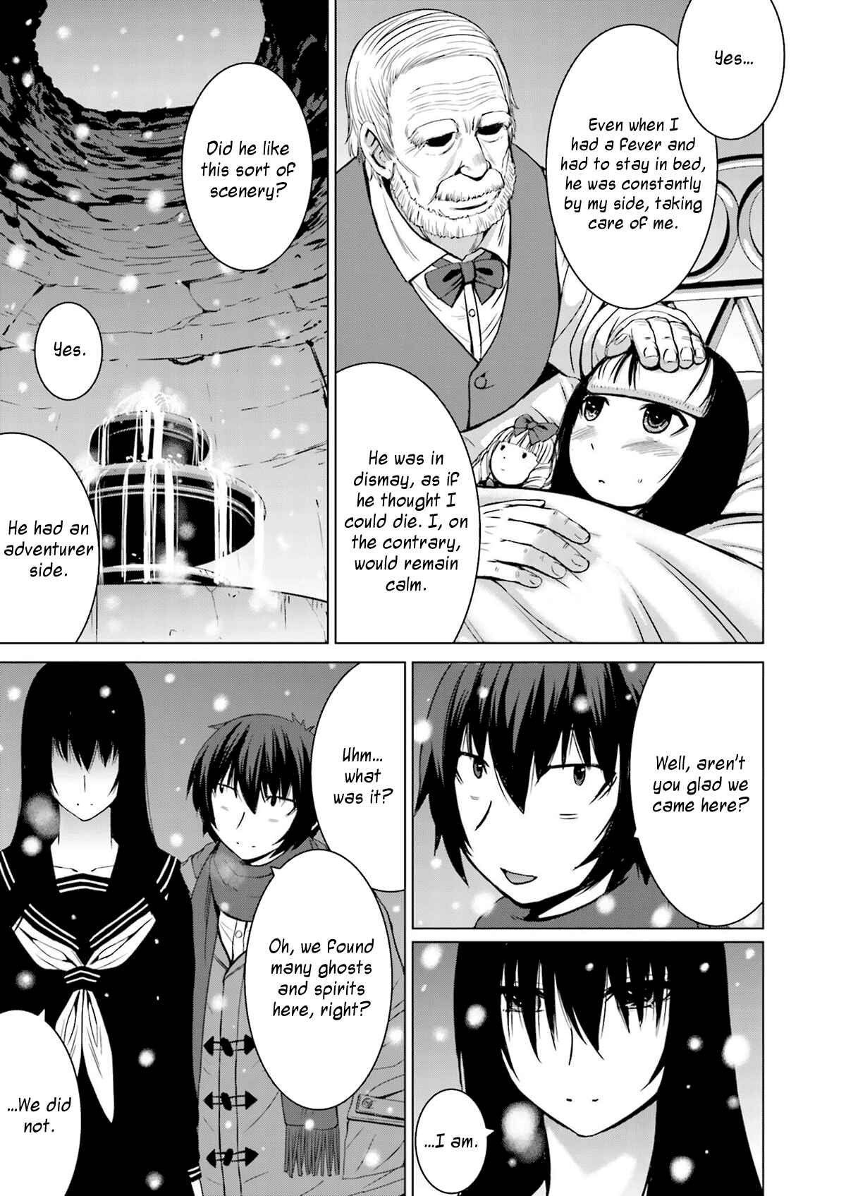 Page 3 Chapter 10 Kuro-senpai to Kuroyashiki no Yami ni Mayowanai