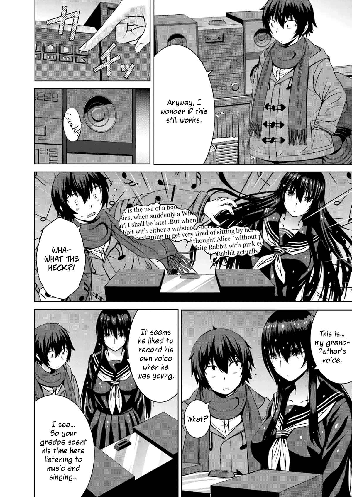 Page 8 Chapter 10 Kuro-senpai to Kuroyashiki no Yami ni Mayowanai