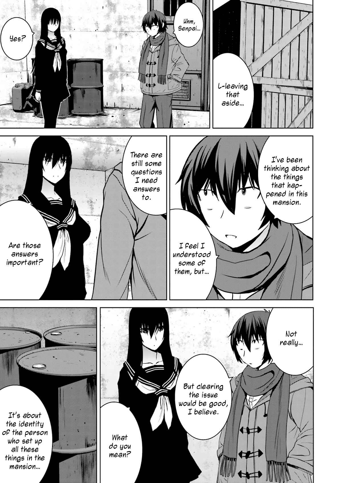 Page 20 Chapter 7 Kuro-senpai to Kuroyashiki no Yami ni Mayowanai