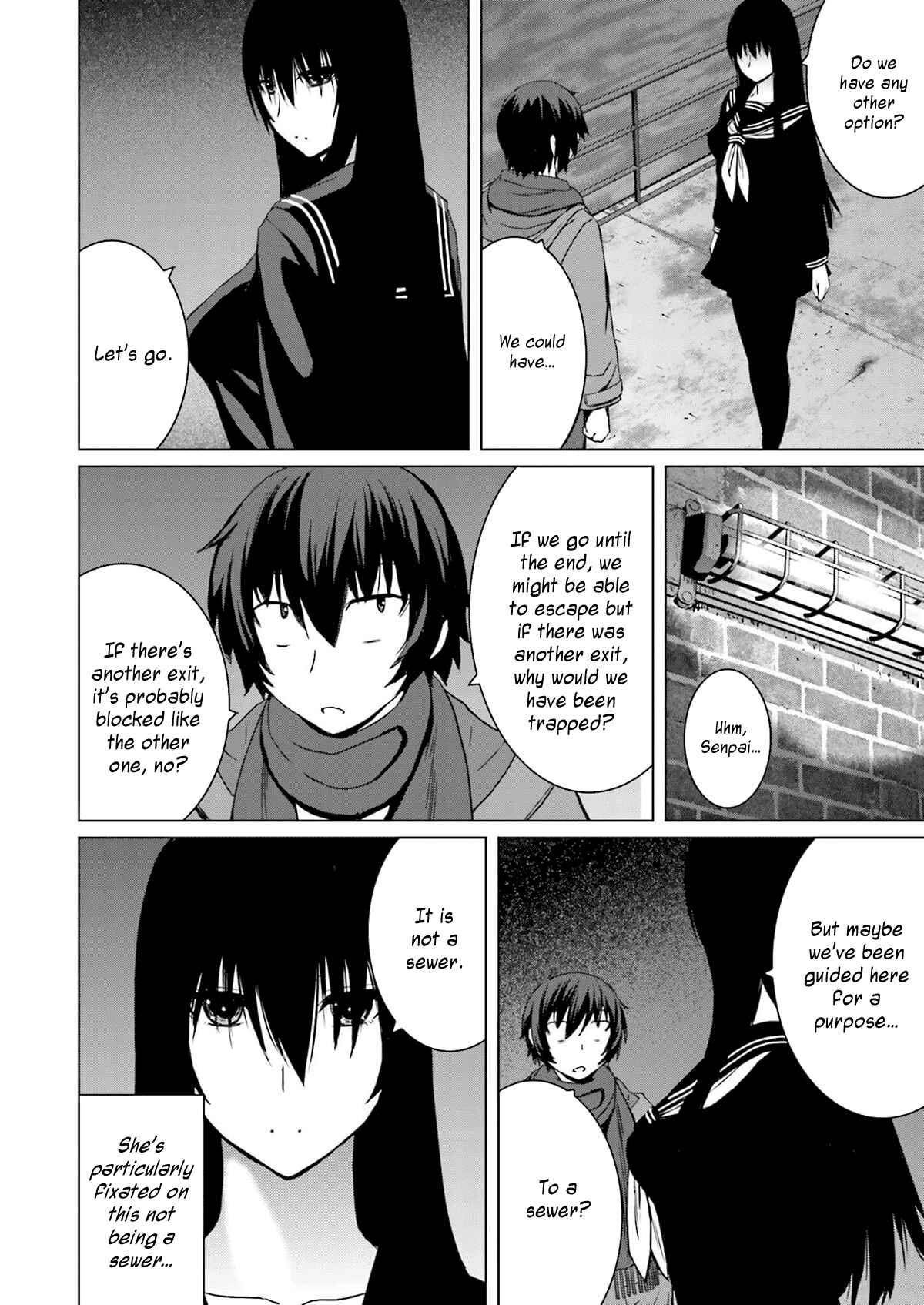 Page 4 Chapter 7 Kuro-senpai to Kuroyashiki no Yami ni Mayowanai