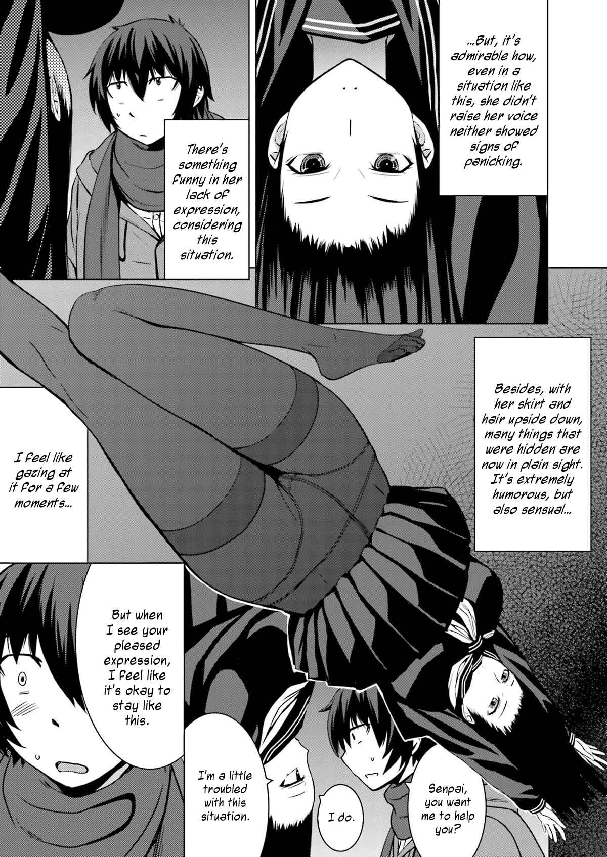 Page 15 Chapter 9 Kuro-senpai to Kuroyashiki no Yami ni Mayowanai