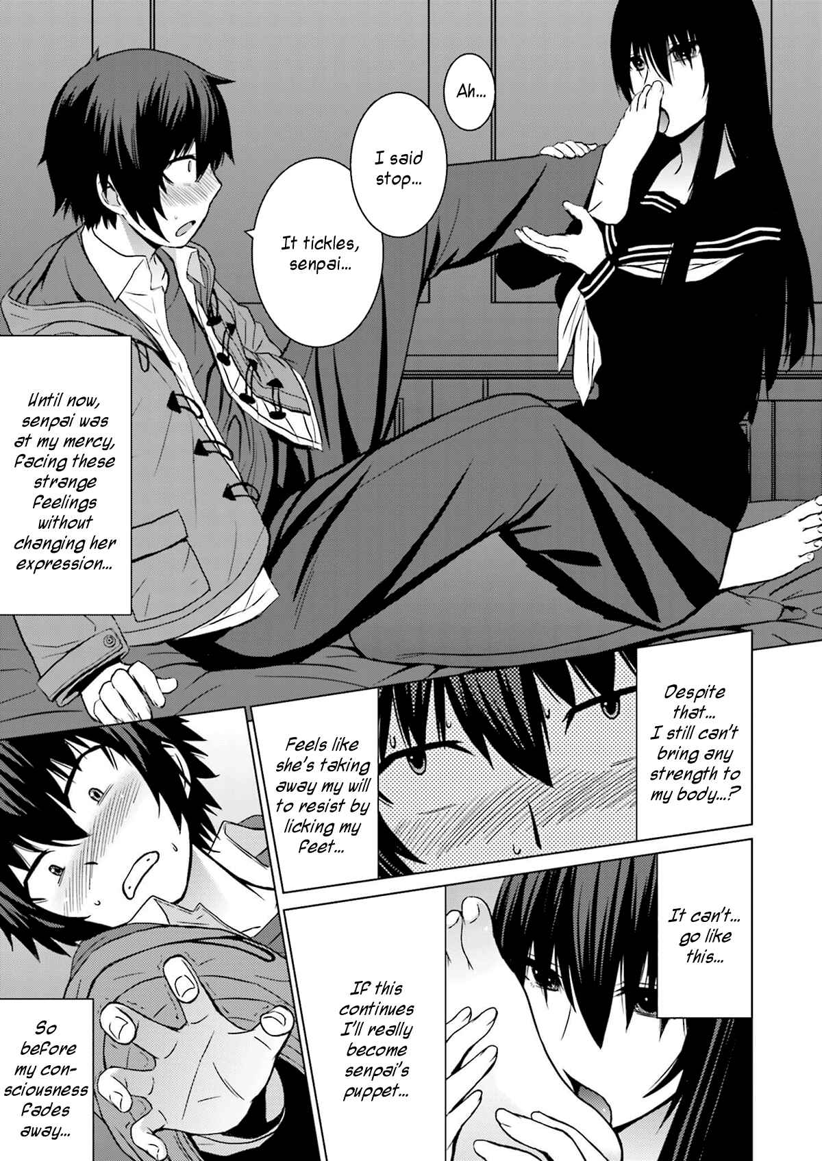Page 11 Chapter 8 Kuro-senpai to Kuroyashiki no Yami ni Mayowanai