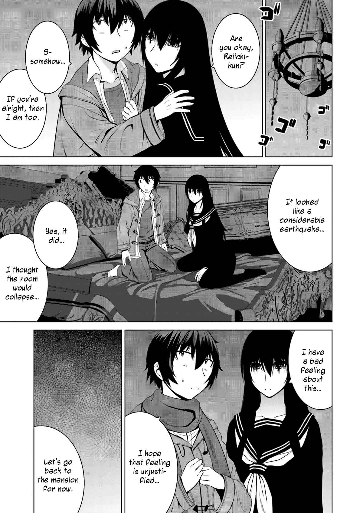 Page 20 Chapter 8 Kuro-senpai to Kuroyashiki no Yami ni Mayowanai
