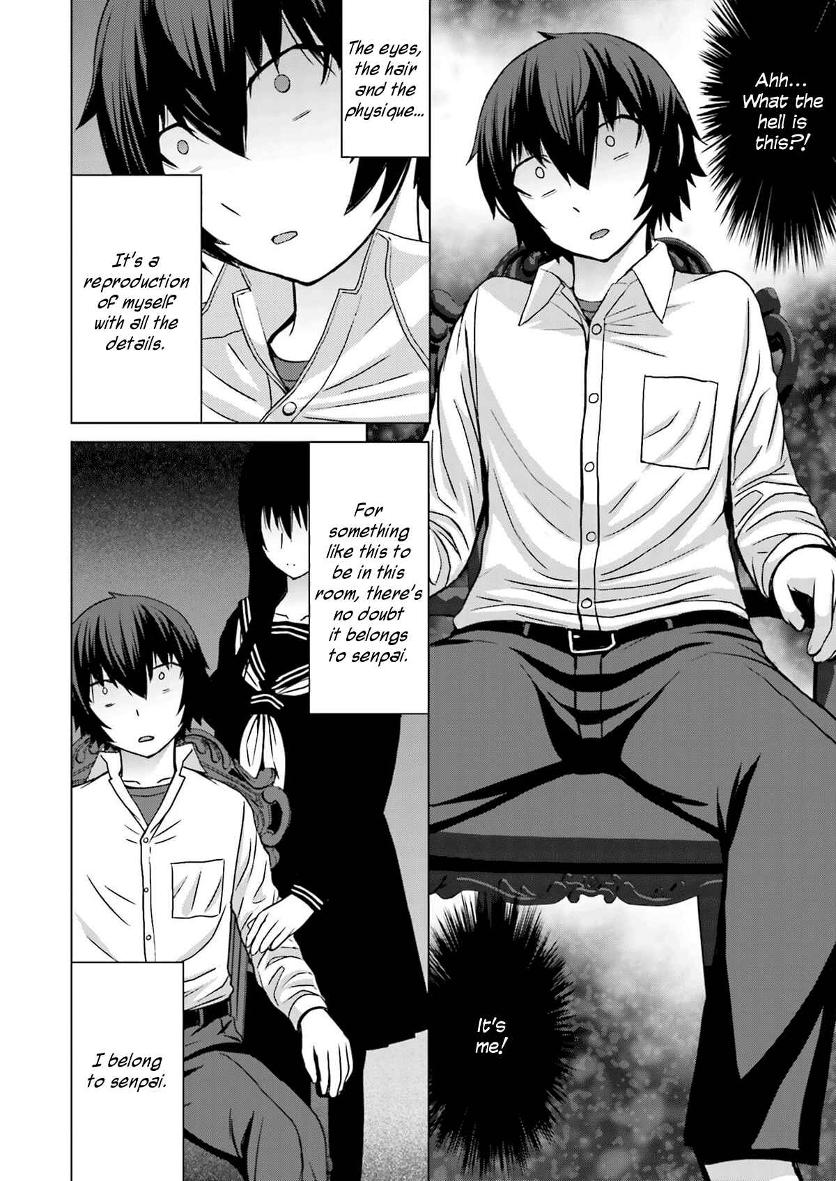 Page 4 Chapter 8 Kuro-senpai to Kuroyashiki no Yami ni Mayowanai