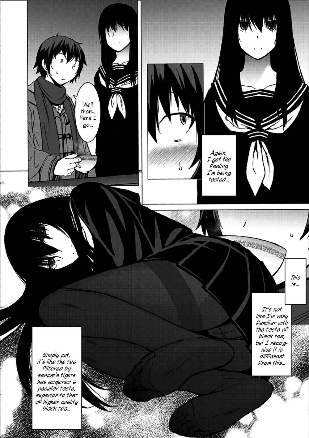 Page 4 Chapter 10.2 Kuro-senpai to Kuroyashiki no Yami ni Mayowanai