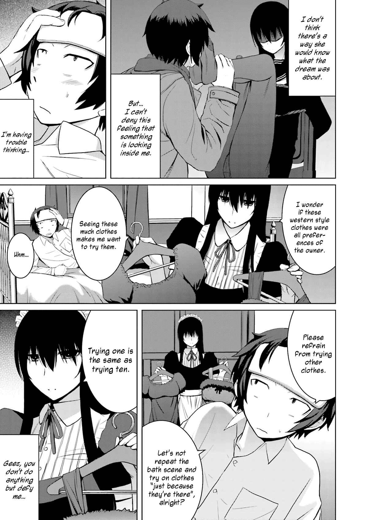 Page 11 Chapter 5 Kuro-senpai to Kuroyashiki no Yami ni Mayowanai
