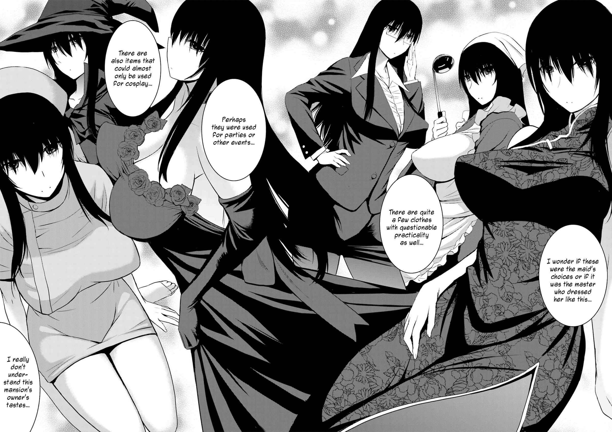Page 12 Chapter 5 Kuro-senpai to Kuroyashiki no Yami ni Mayowanai