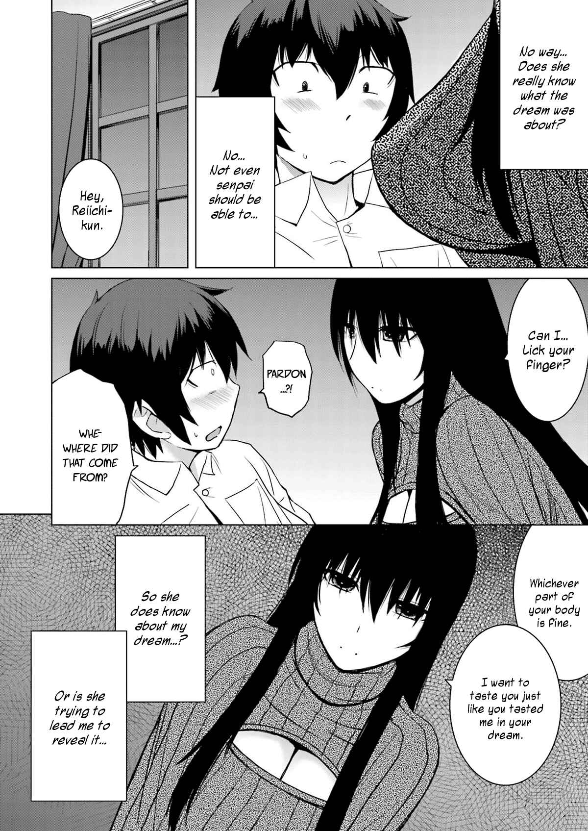 Page 15 Chapter 5 Kuro-senpai to Kuroyashiki no Yami ni Mayowanai