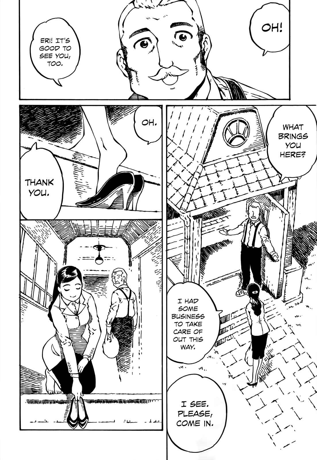 Page 4 Chapter 3 Taki Takanosuke no Sanpo Jikan