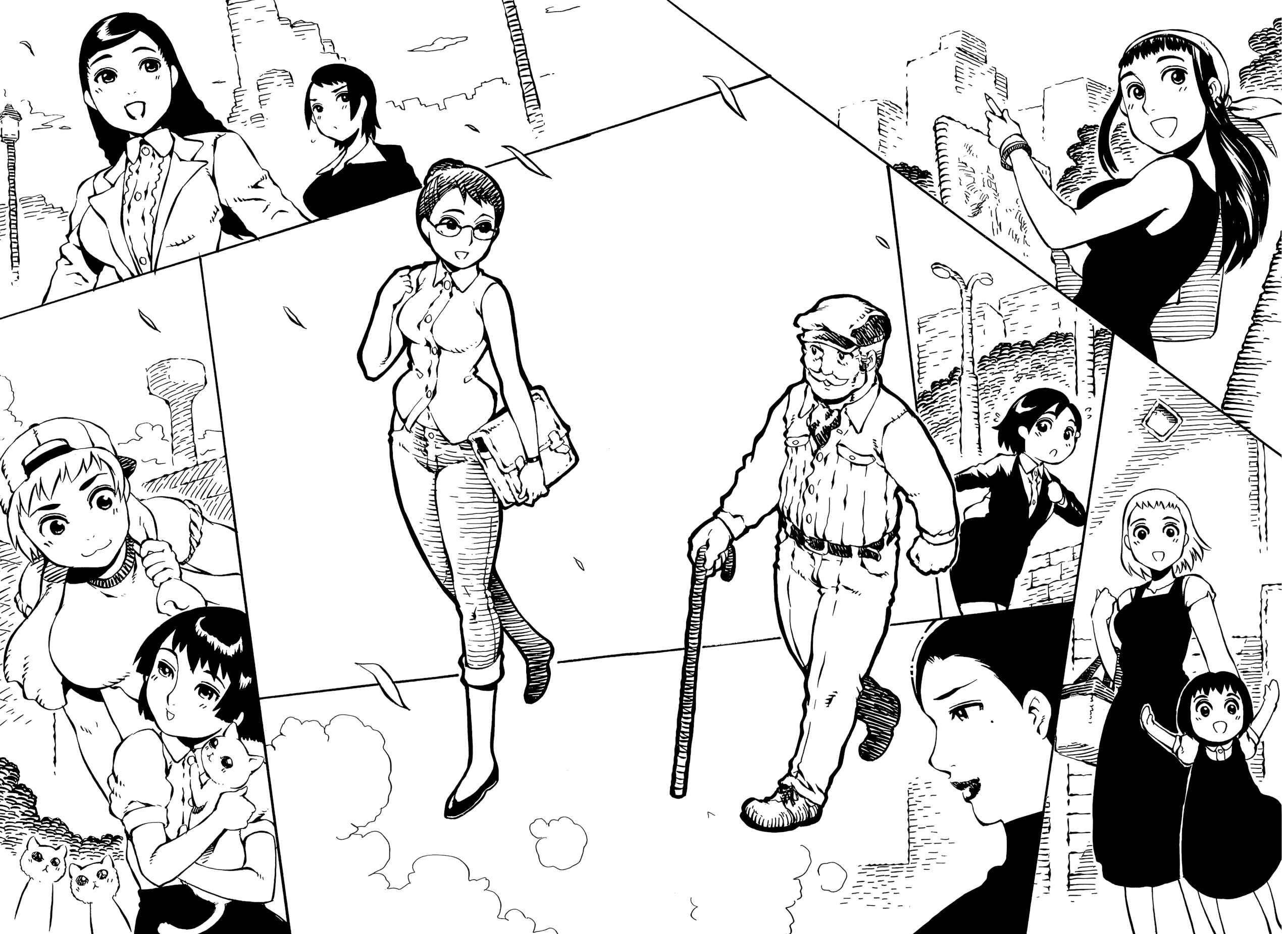 Page 8 Chapter 21 Taki Takanosuke no Sanpo Jikan