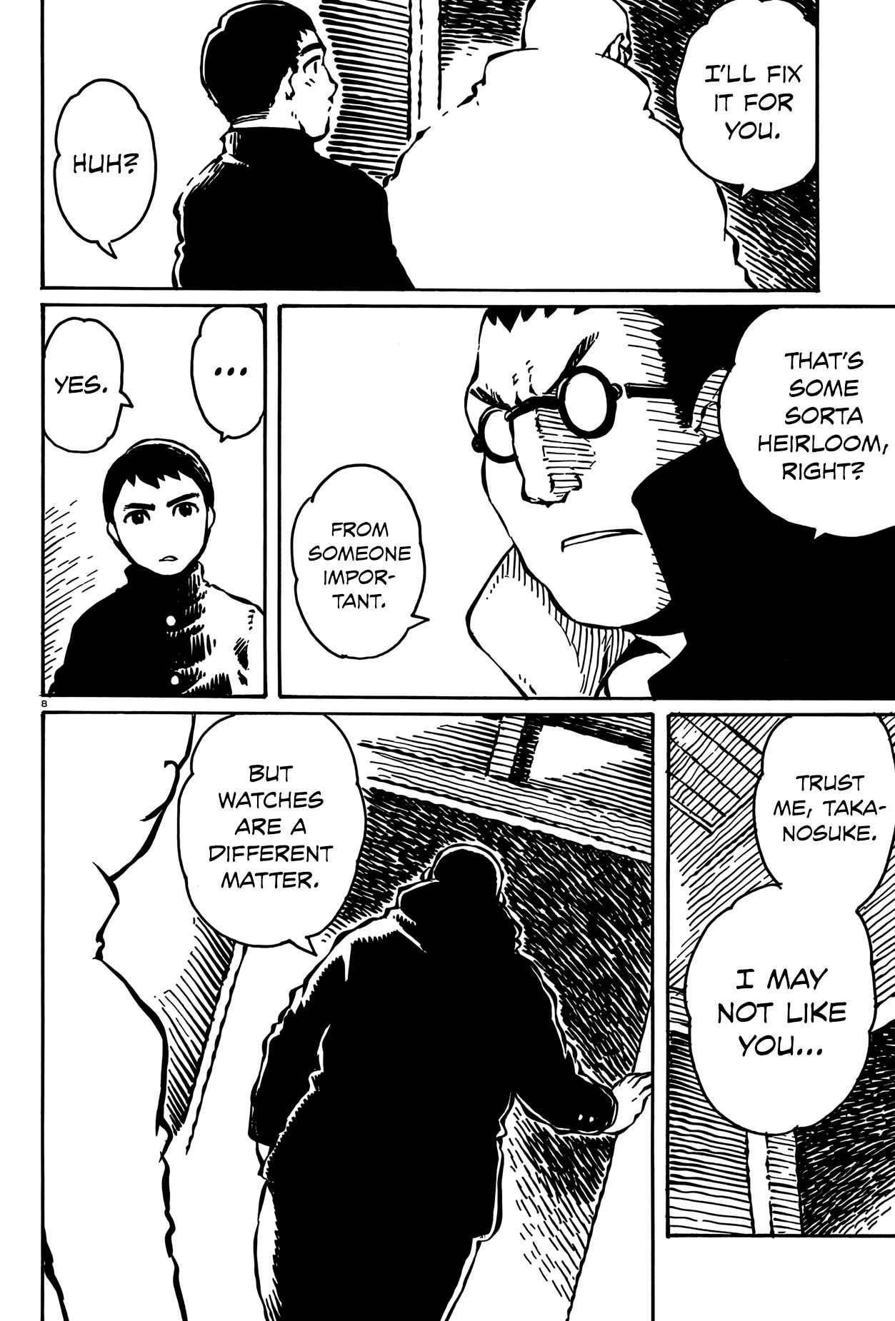 Page 8 Chapter 16 Taki Takanosuke no Sanpo Jikan