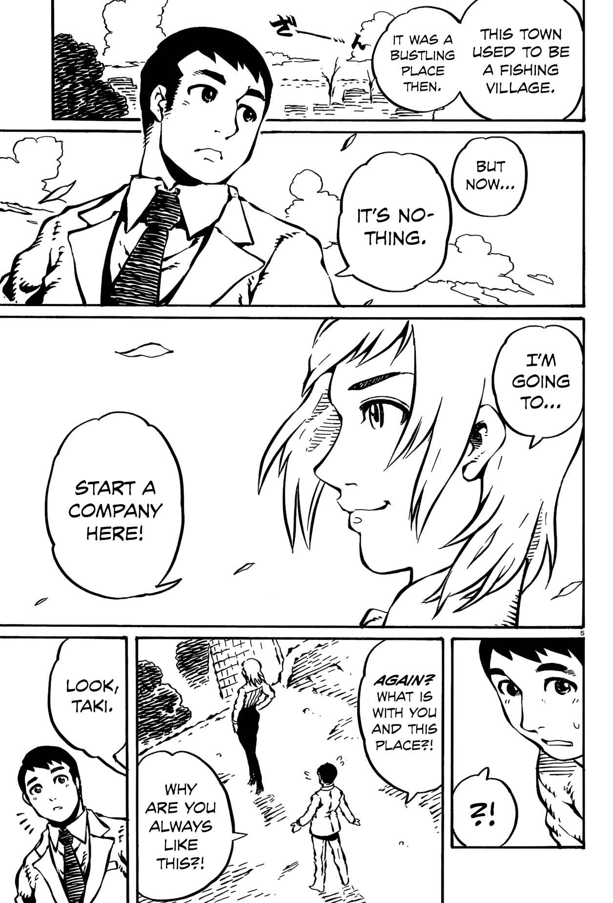 Page 5 Chapter 18 Taki Takanosuke no Sanpo Jikan