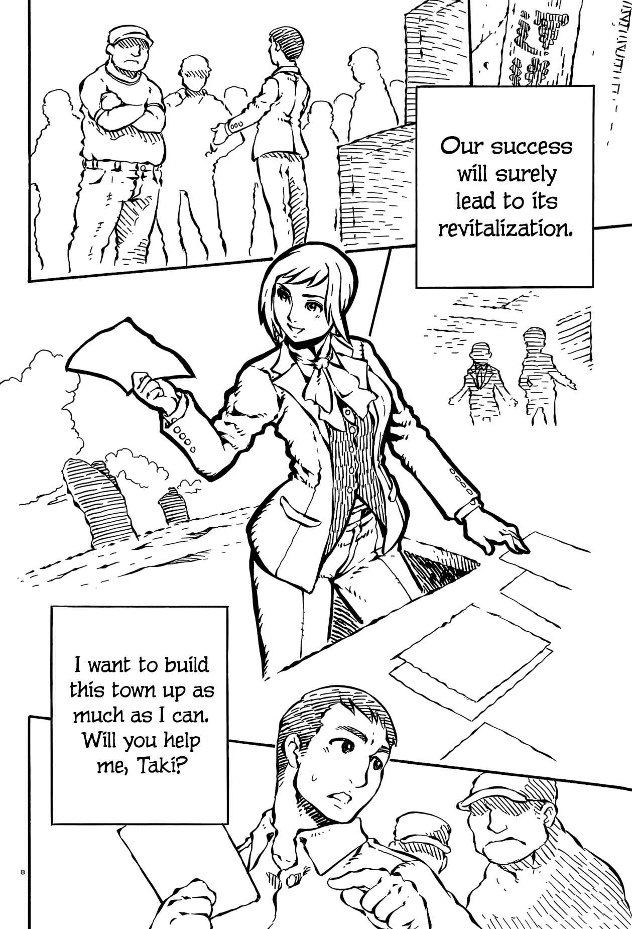Page 8 Chapter 18 Taki Takanosuke no Sanpo Jikan