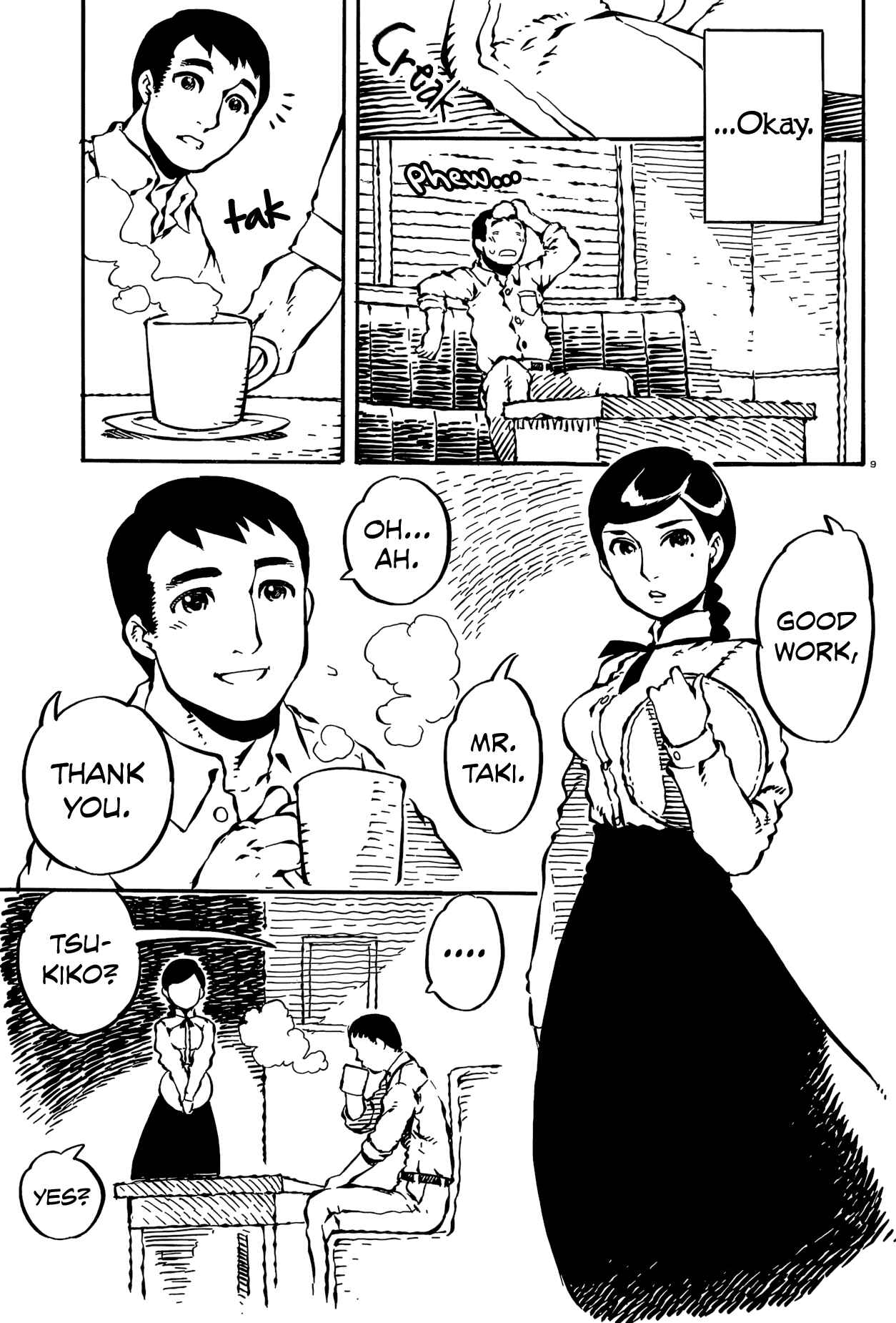 Page 9 Chapter 18 Taki Takanosuke no Sanpo Jikan