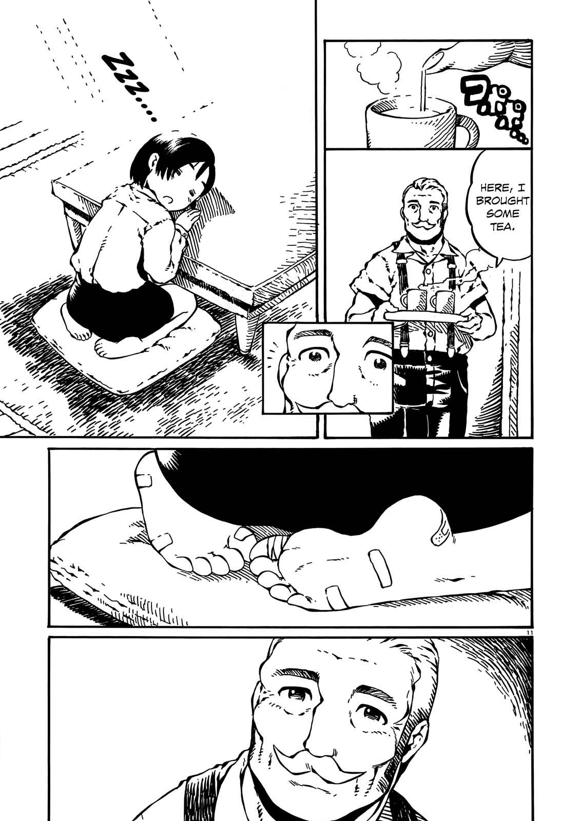 Page 11 Chapter 9 Taki Takanosuke no Sanpo Jikan