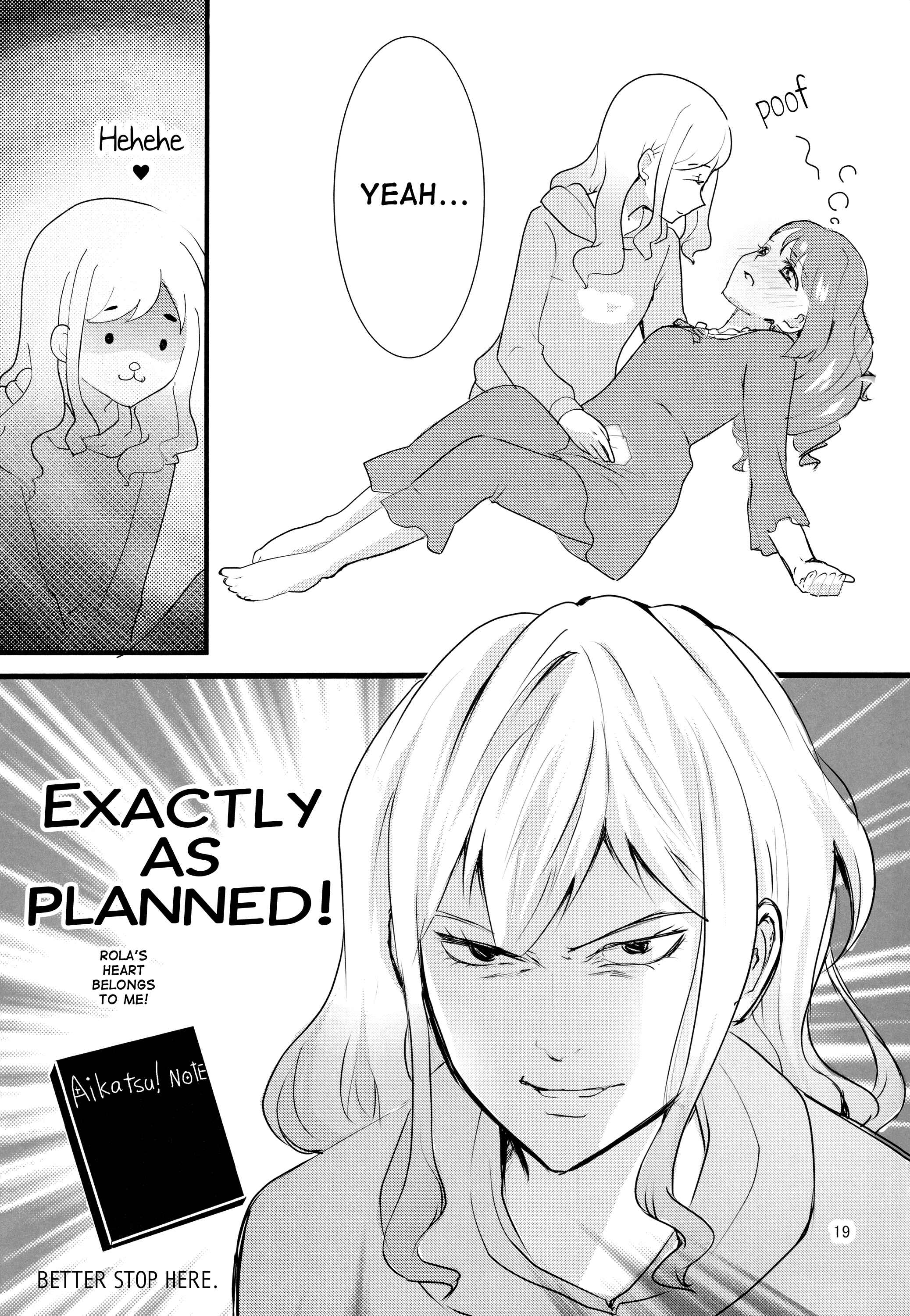Page 21 Chapter Unknown_e778 Aikatsu Stars! - Rola wa Yume to kiss ga shitai (Doujinshi)