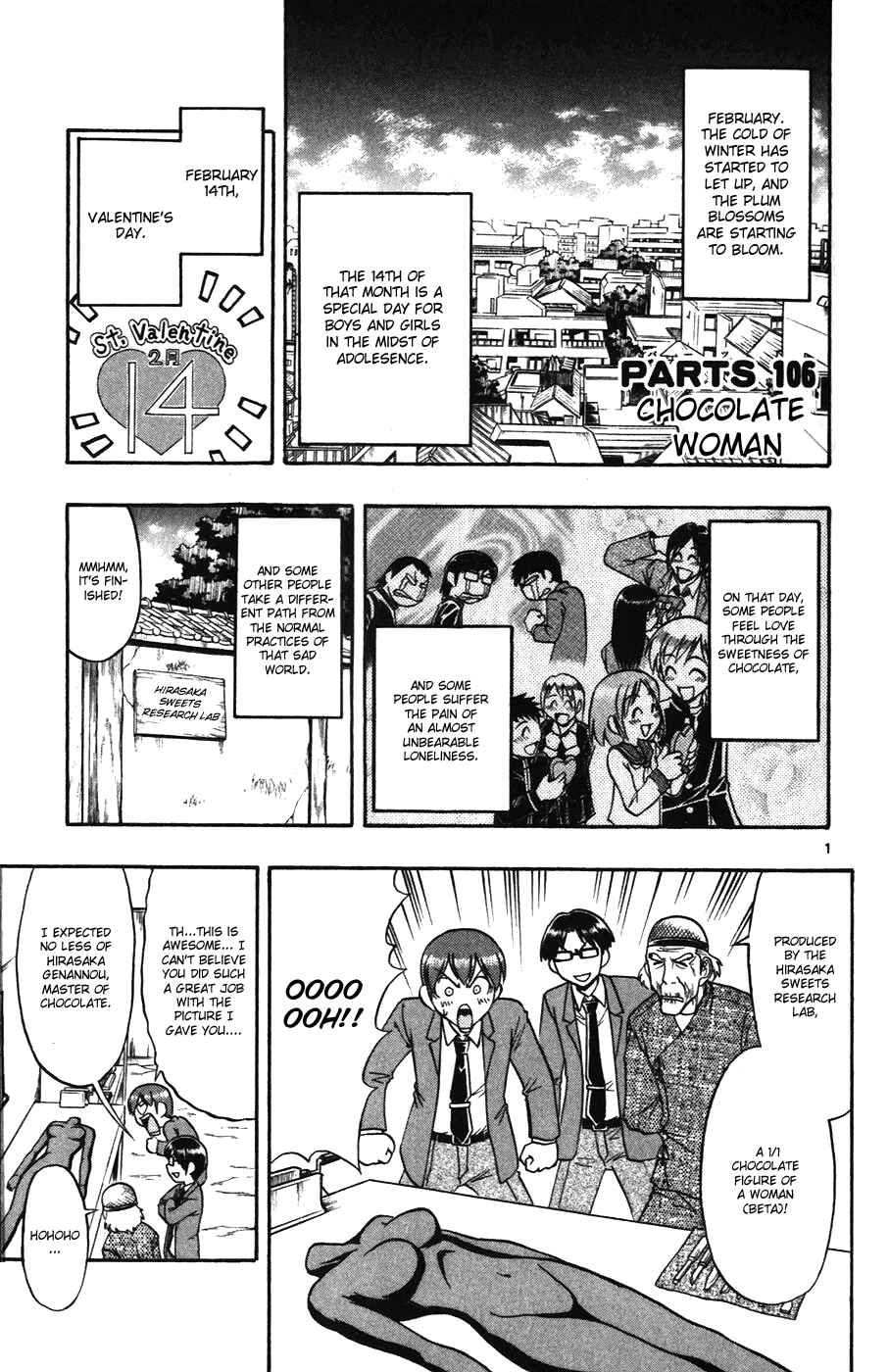Page 1 Chapter 106 Love and Collage