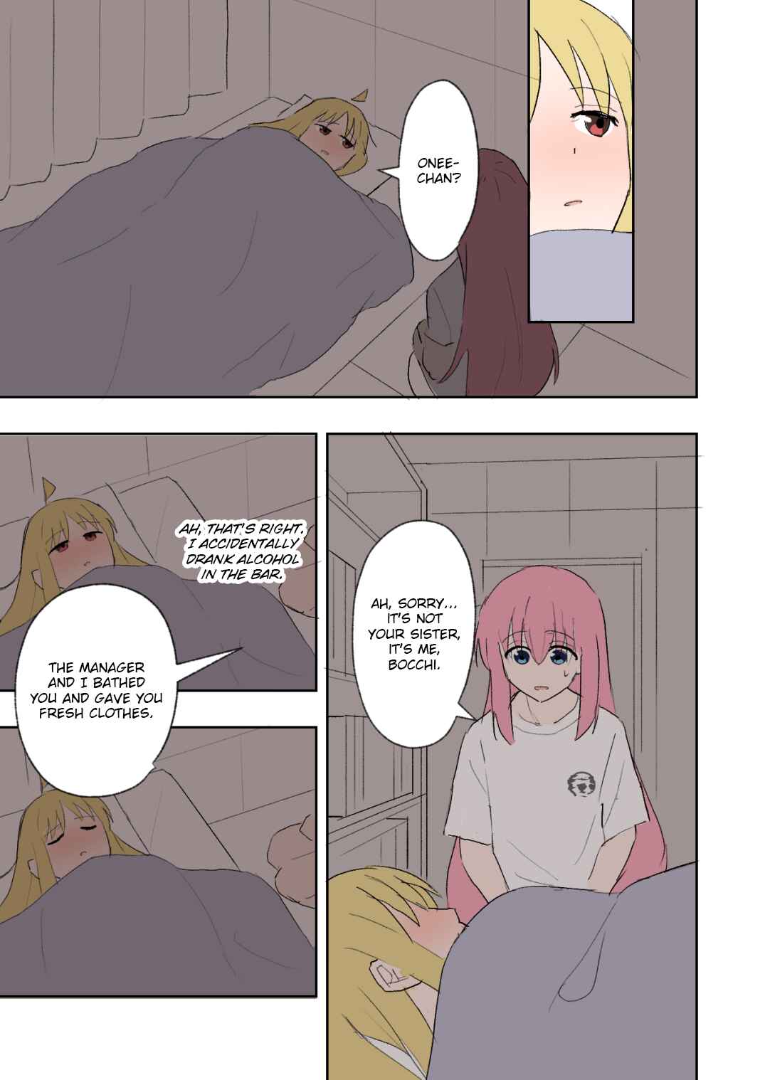Page 13 Chapter Unknown_994d Bocchi the Rock! - Nijika and Alcohol (Doujinshi)