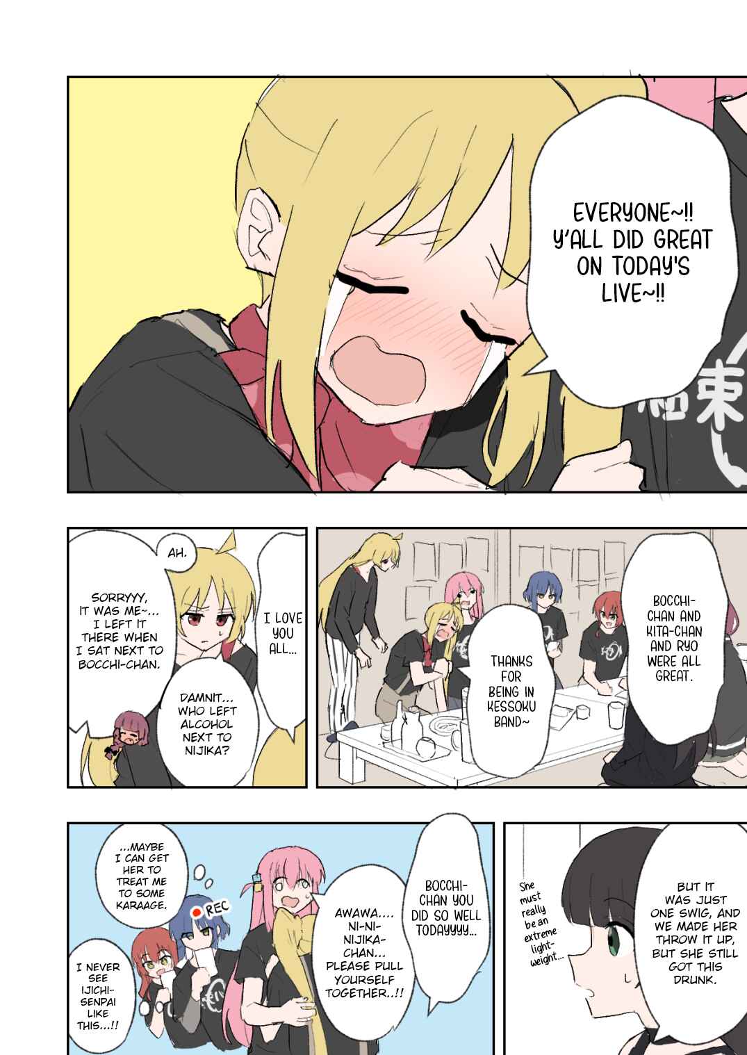 Page 6 Chapter Unknown_994d Bocchi the Rock! - Nijika and Alcohol (Doujinshi)
