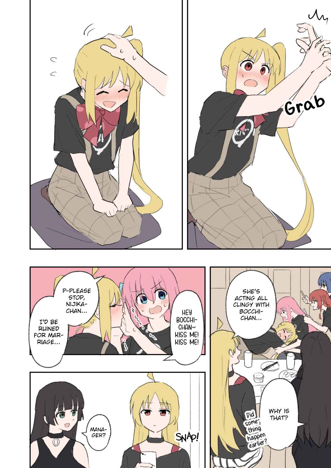 Page 8 Chapter Unknown_994d Bocchi the Rock! - Nijika and Alcohol (Doujinshi)