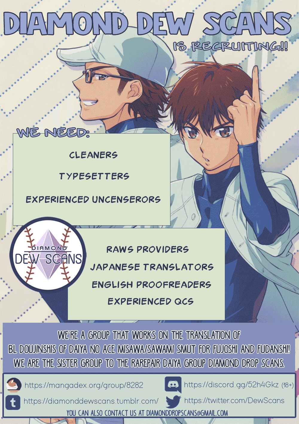 Page 3 Chapter Unknown_cd2c Diamond no Ace - Omegaverse - Kimi ga Nozoma Nai Sekai (Doujinshi)