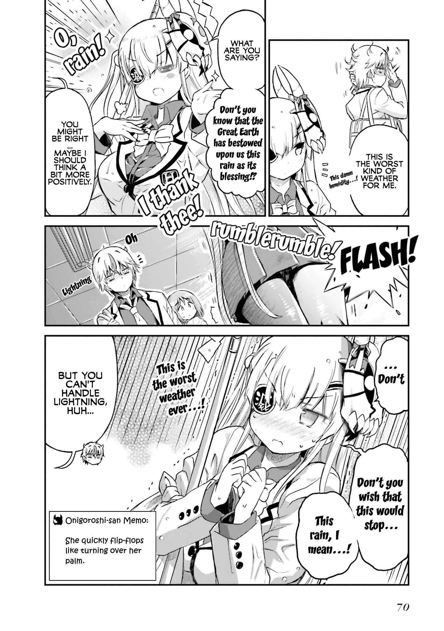 Page 4 Chapter 4 Choroi Desu yo Onigoroshi-san!