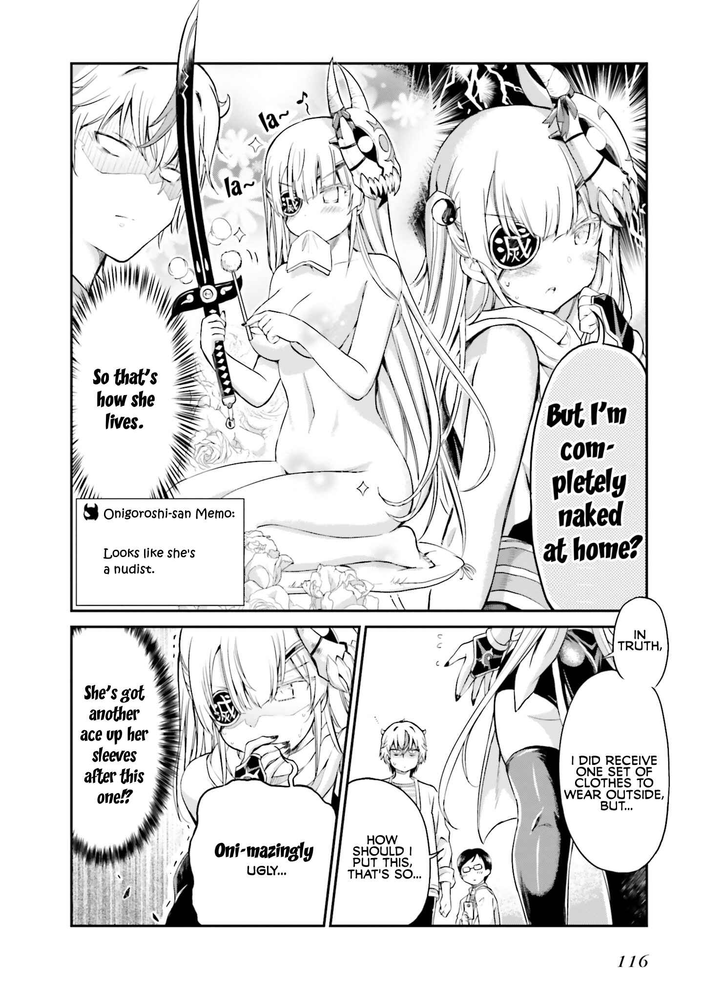 Page 10 Chapter 6 Choroi Desu yo Onigoroshi-san!
