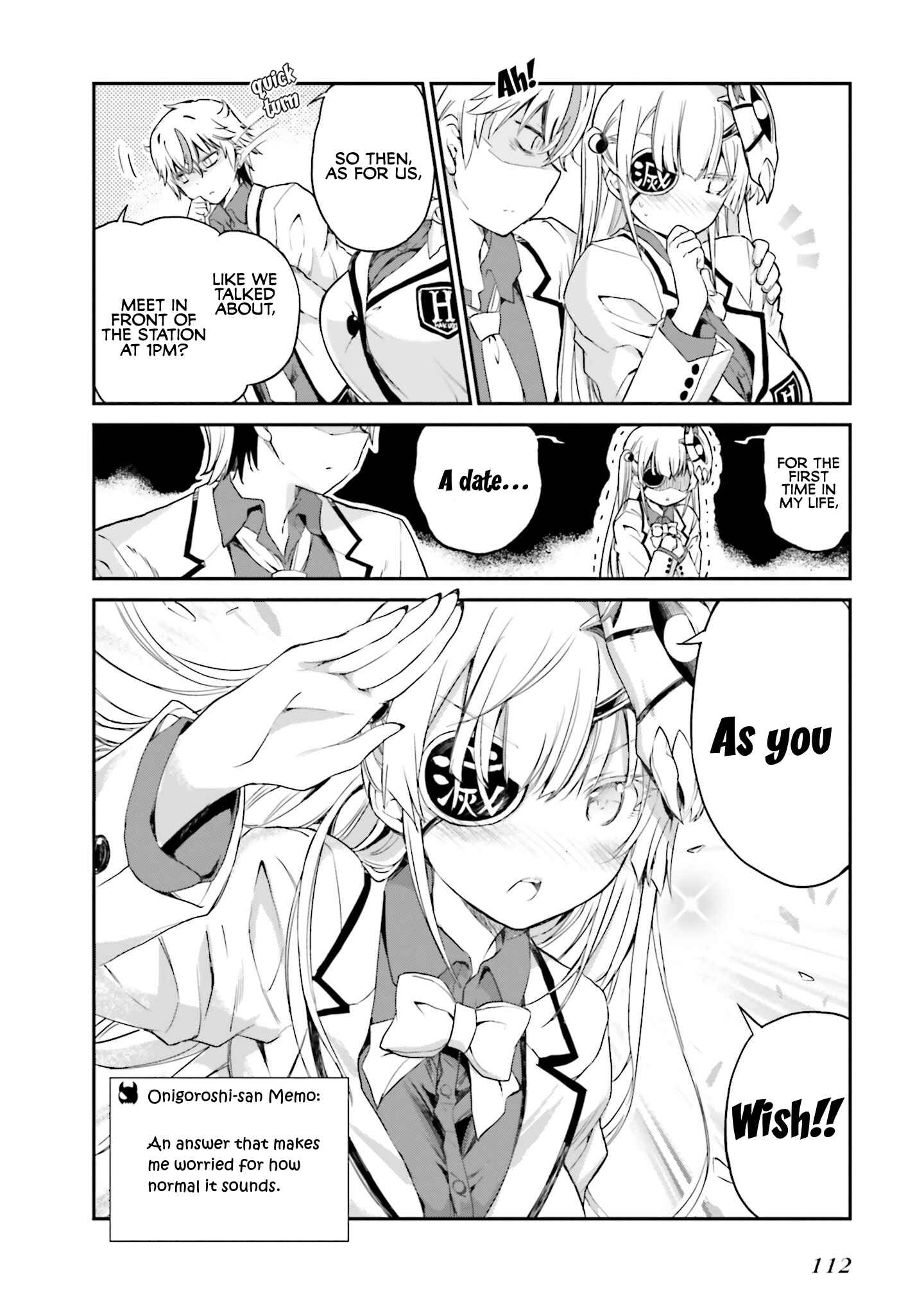 Page 6 Chapter 6 Choroi Desu yo Onigoroshi-san!