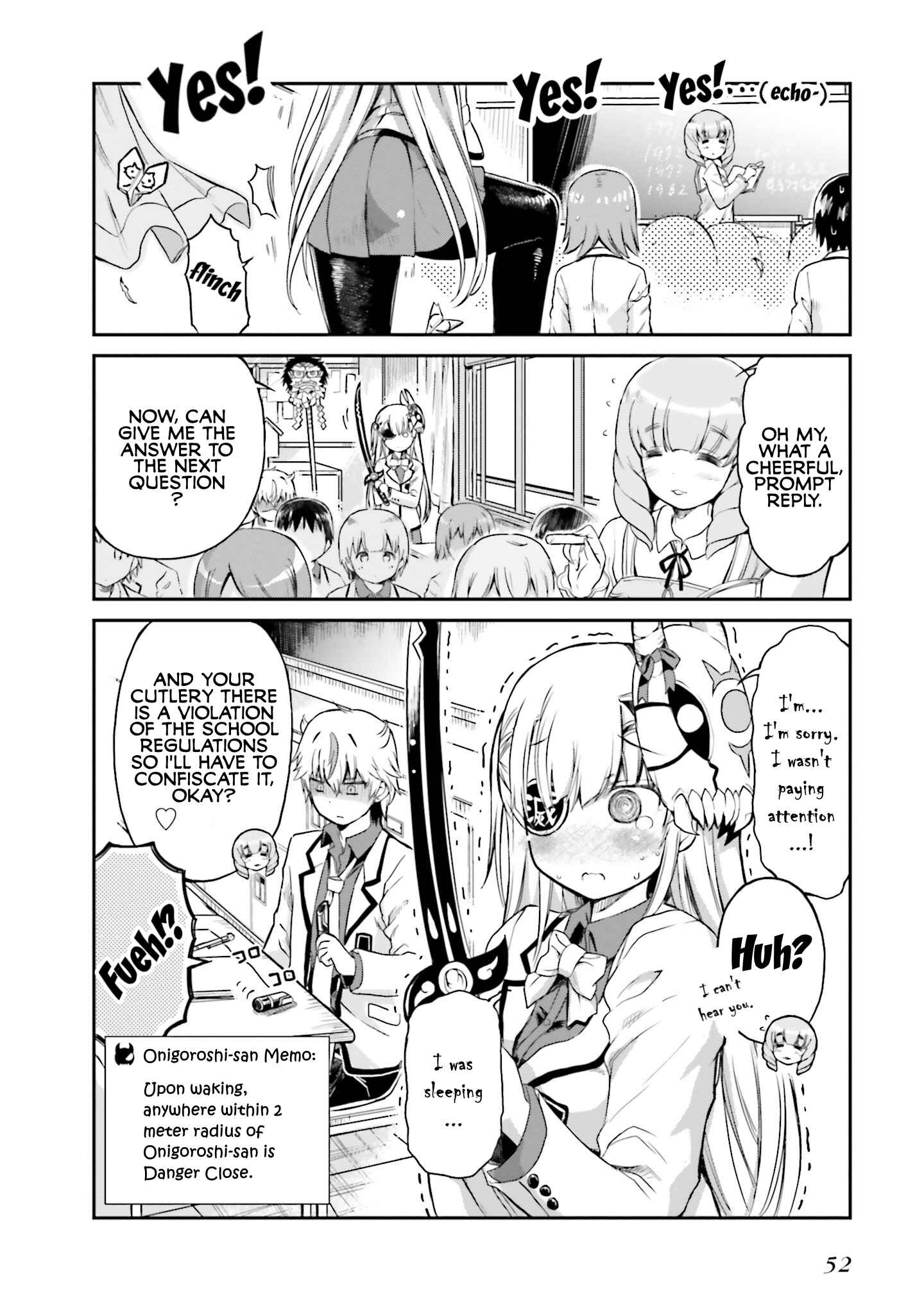 Page 6 Chapter 3 Choroi Desu yo Onigoroshi-san!