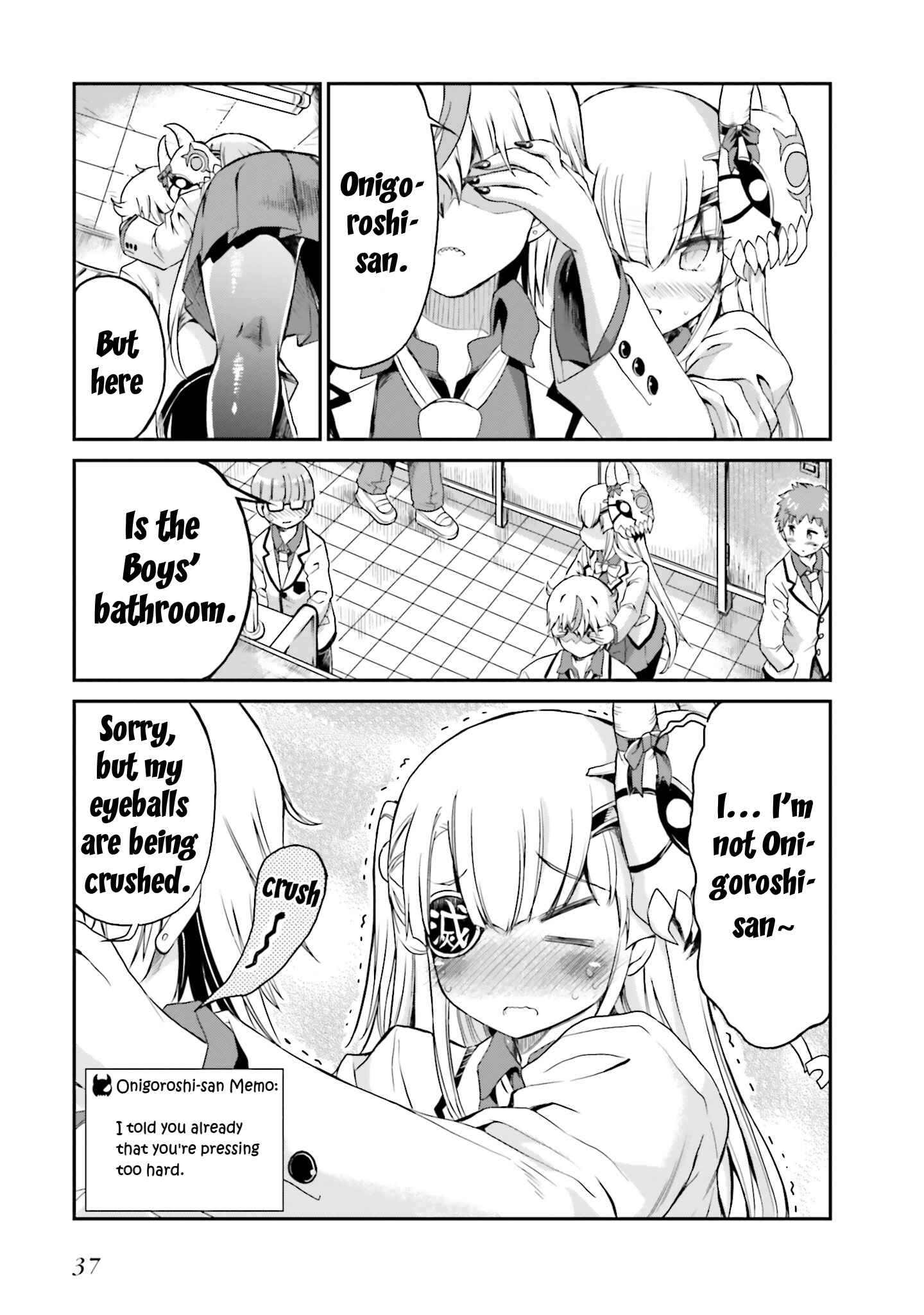 Page 9 Chapter 2 Choroi Desu yo Onigoroshi-san!