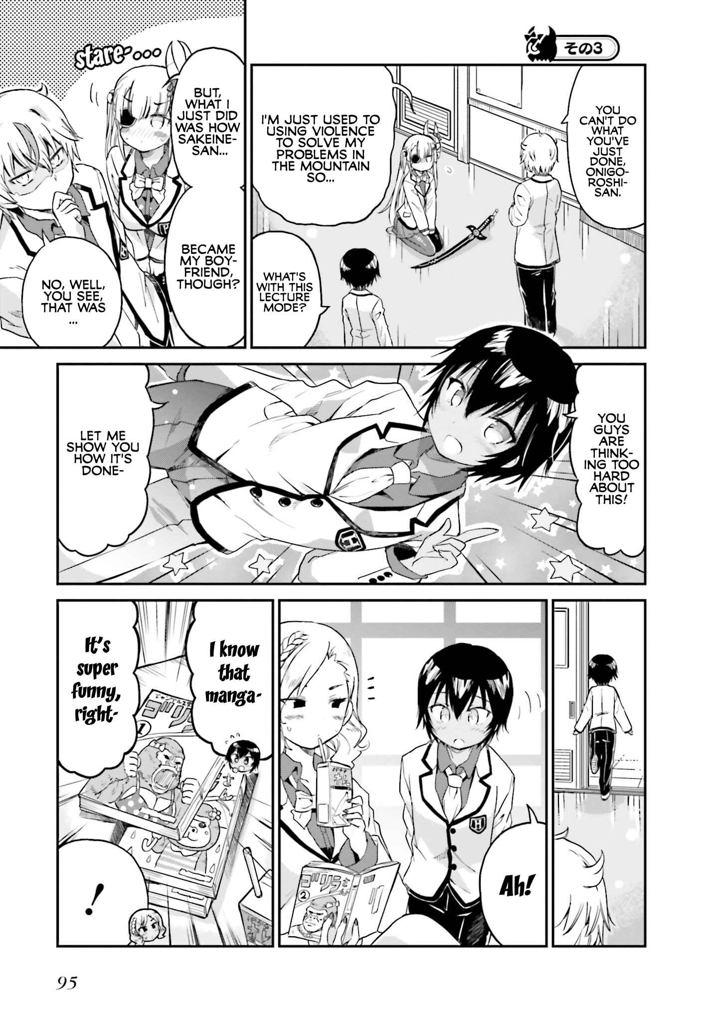 Page 9 Chapter 5 Choroi Desu yo Onigoroshi-san!