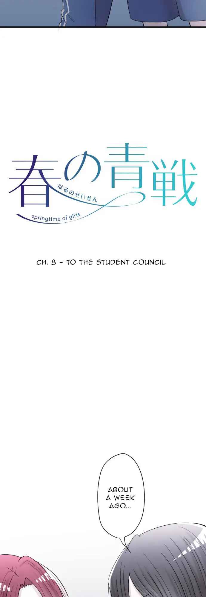 Page 2 Chapter 8 Springtime of Girls