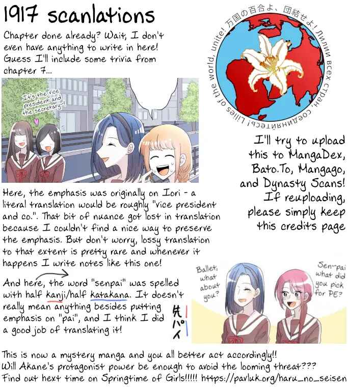 Page 23 Chapter 9 Springtime of Girls
