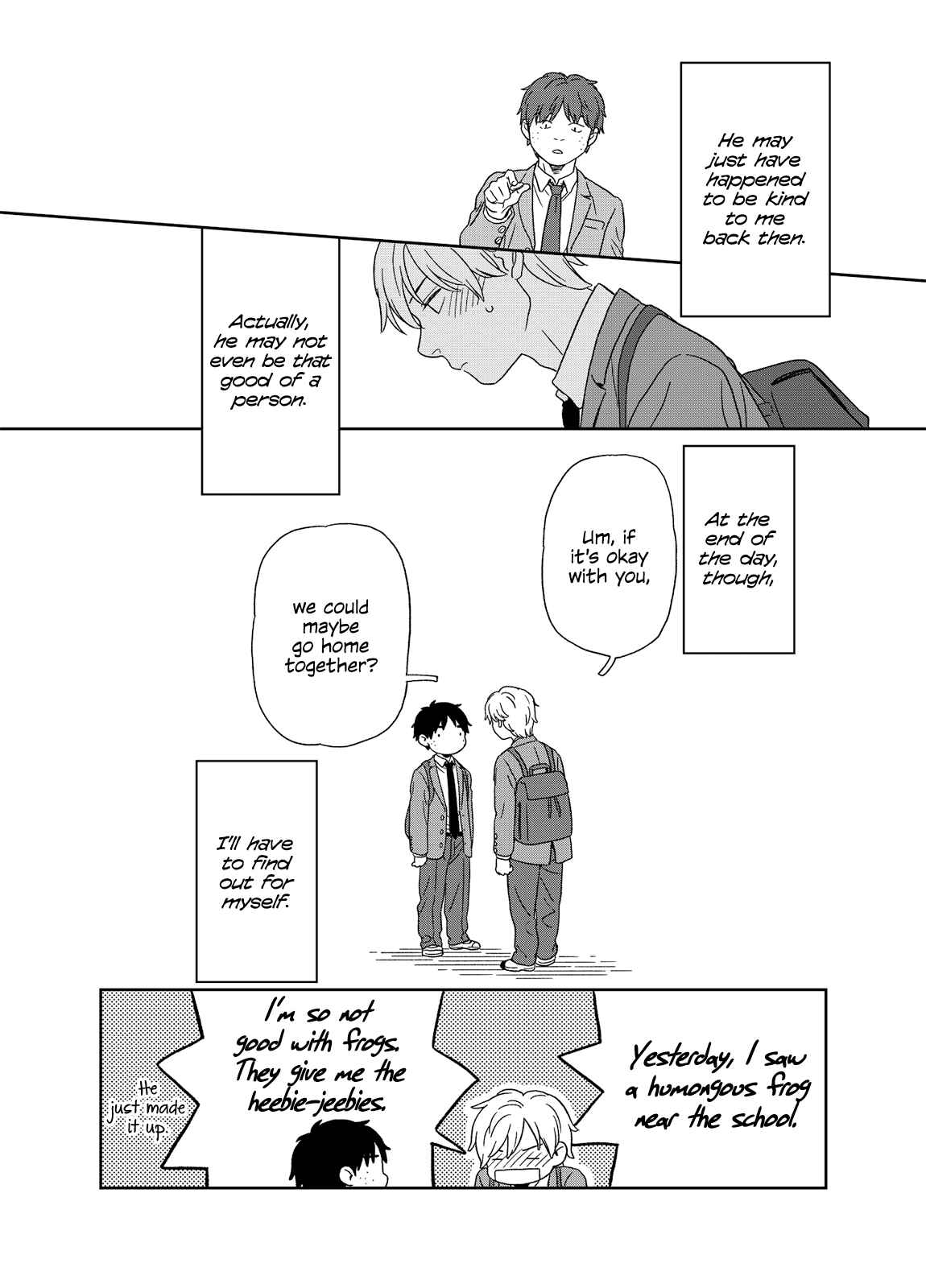 Page 8 Chapter 1.5 Kirakira Shitemo, Shinakutemo
