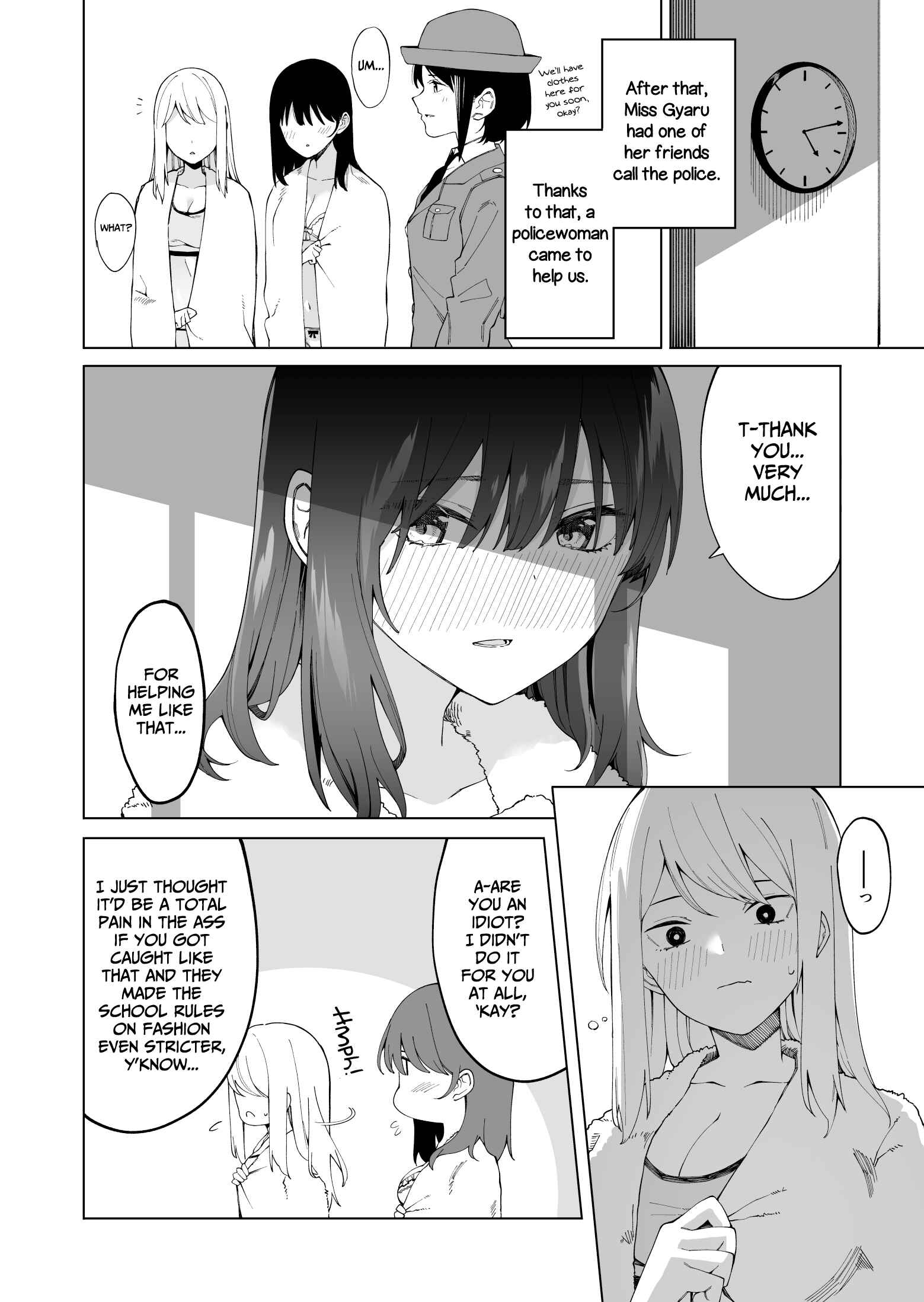 Page 1 Chapter 8 1 Ii ne de Skirt ga 0.1mm Mijikaku Naru Class no Jimi na Onnanoko