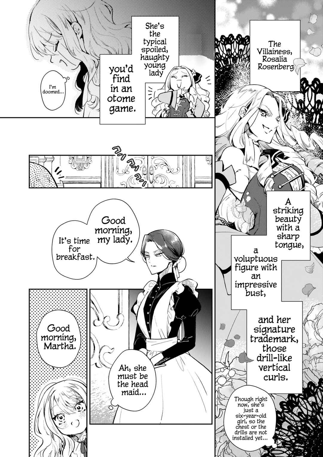 Page 3 Chapter 1 Akuyaku Reijou ni Nanka Narimasen. Watashi wa Futsu no Koushaku Reijou desu! ~New Route!~