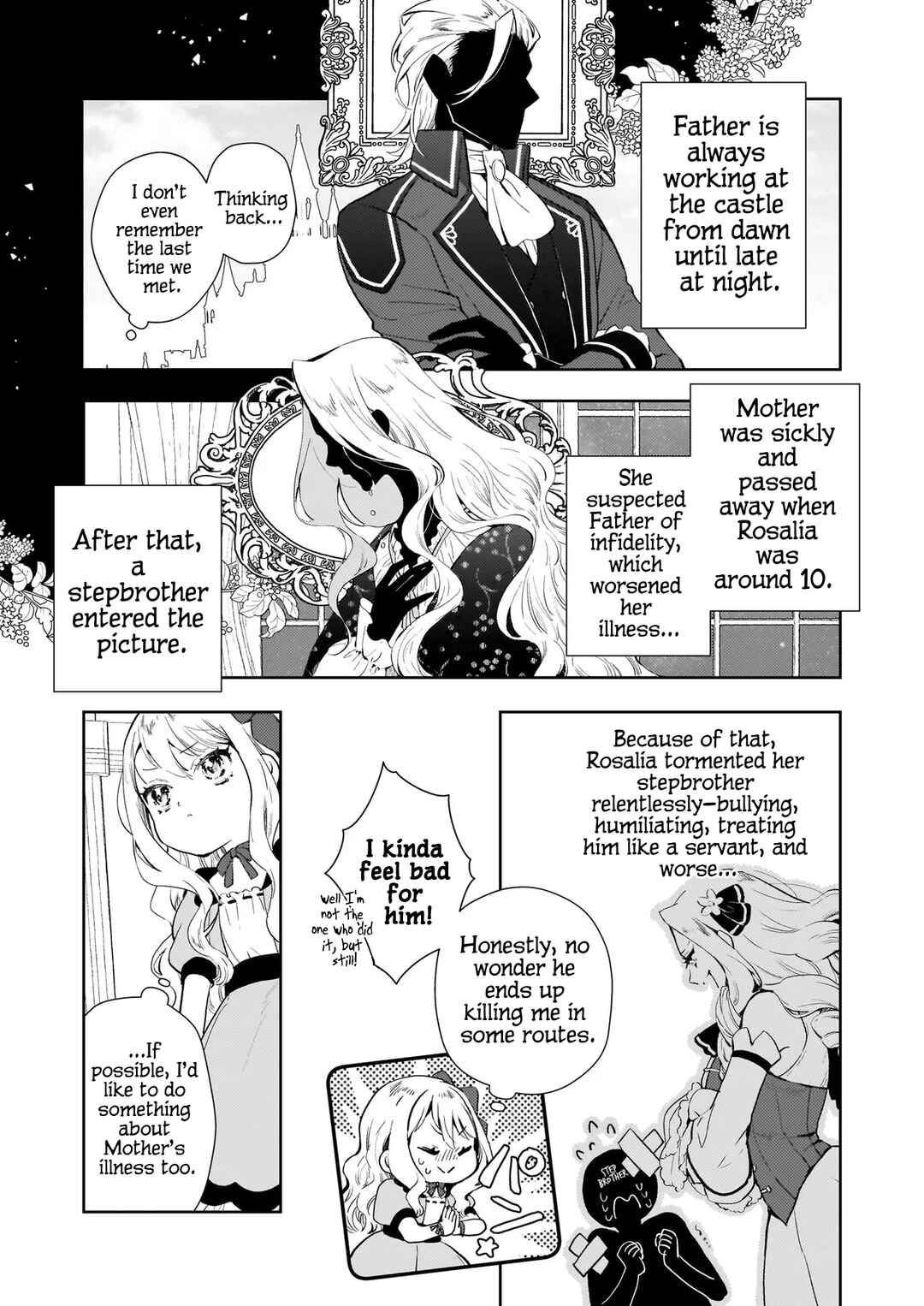 Page 9 Chapter 1 Akuyaku Reijou ni Nanka Narimasen. Watashi wa Futsu no Koushaku Reijou desu! ~New Route!~
