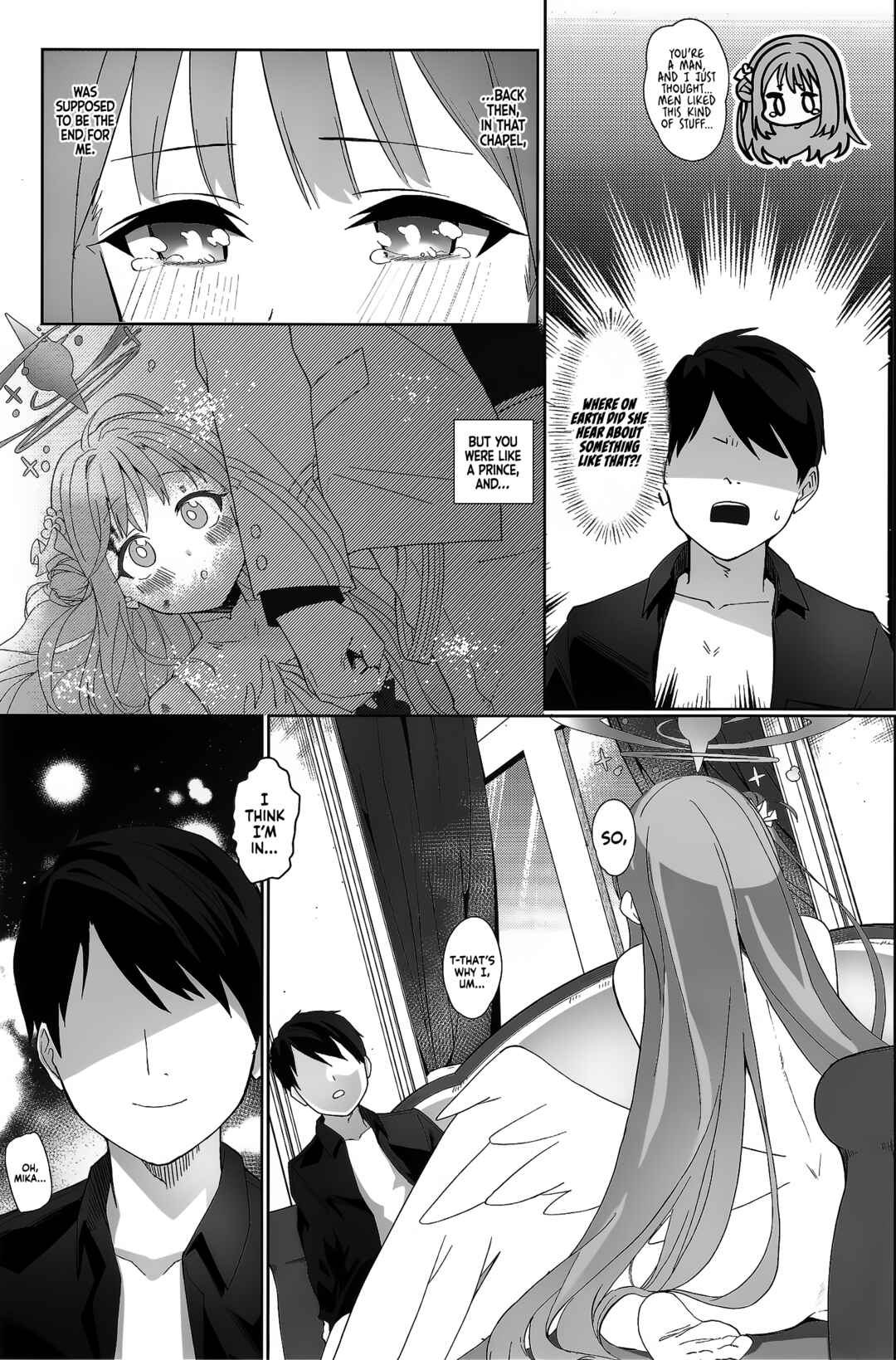 Page 16 Chapter Unknown_ac1e Blue Archive - The Bumbling Princess Longs For Her Princes Love