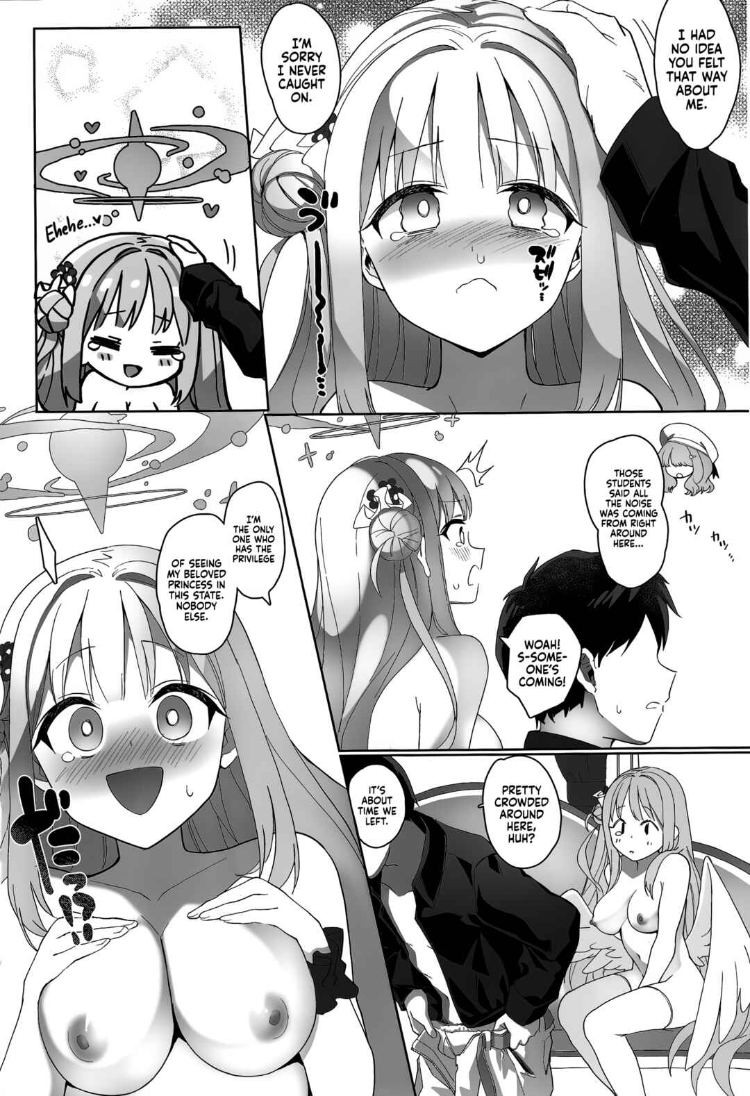 Page 17 Chapter Unknown_ac1e Blue Archive - The Bumbling Princess Longs For Her Princes Love