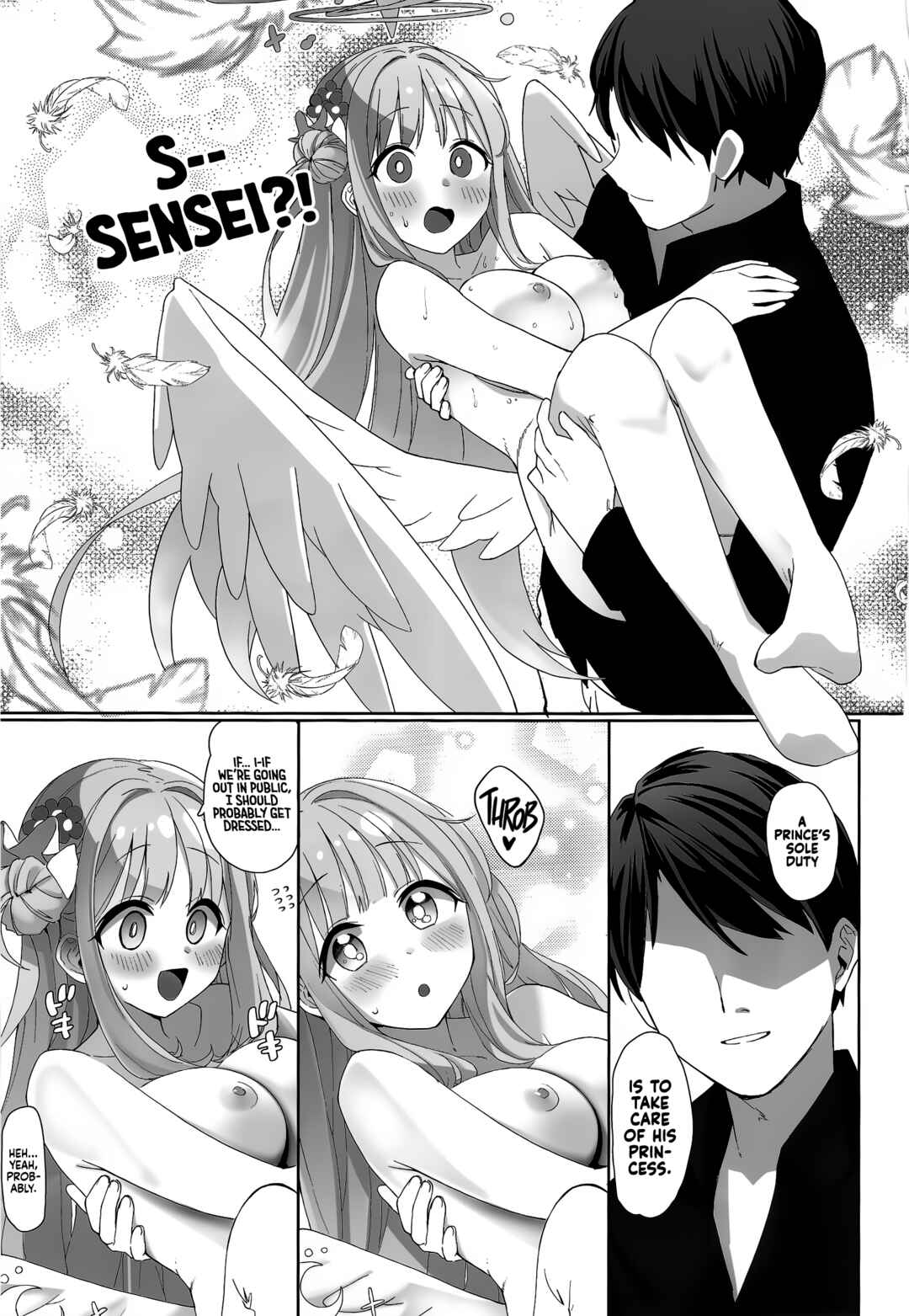 Page 18 Chapter Unknown_ac1e Blue Archive - The Bumbling Princess Longs For Her Princes Love