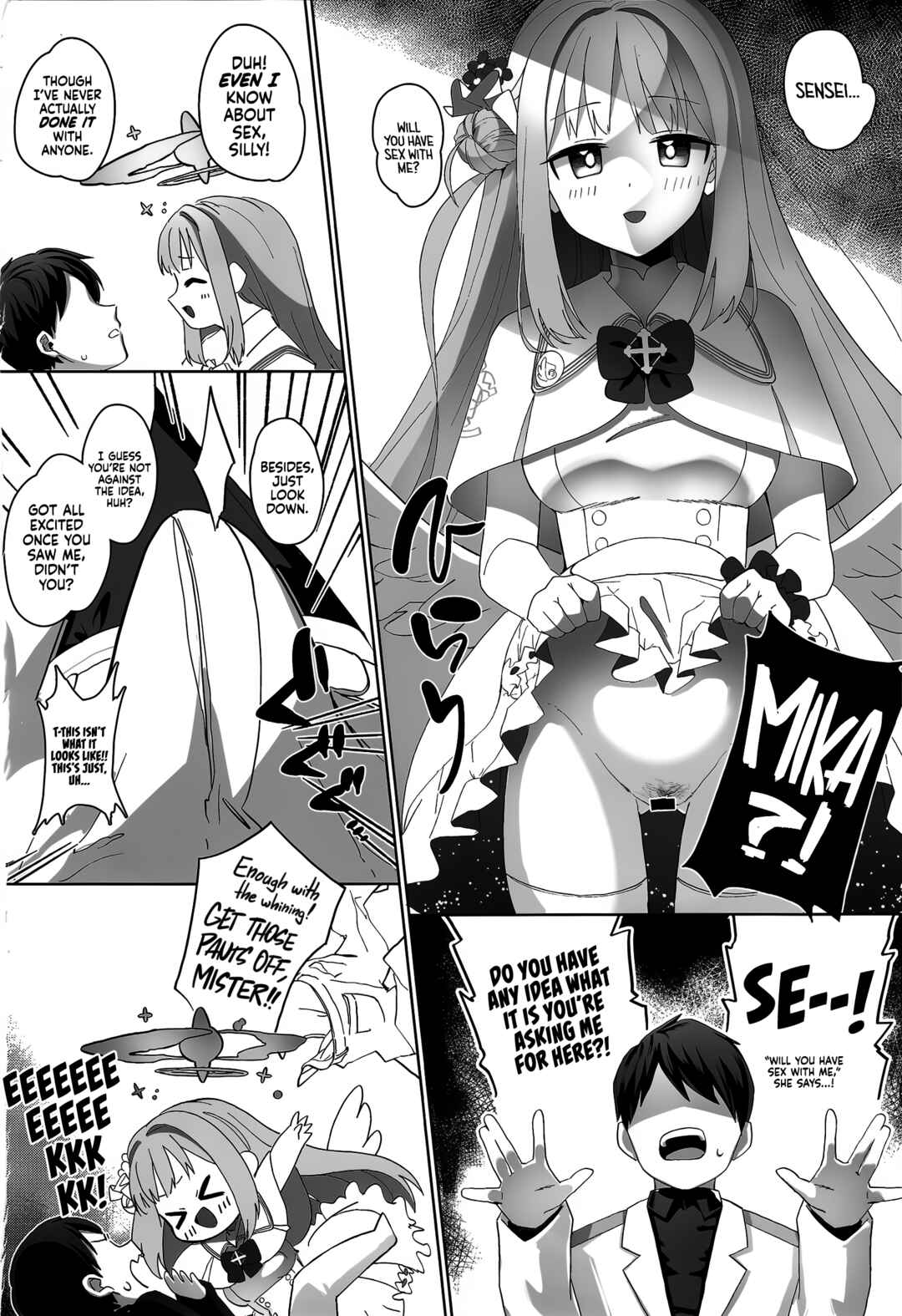 Page 5 Chapter Unknown_ac1e Blue Archive - The Bumbling Princess Longs For Her Princes Love