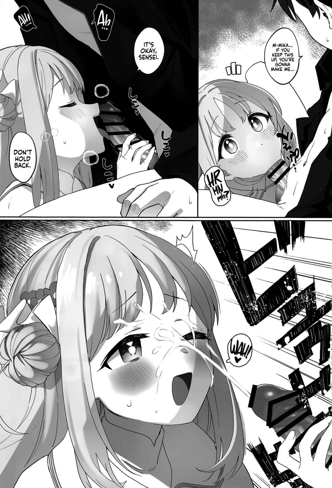 Page 8 Chapter Unknown_ac1e Blue Archive - The Bumbling Princess Longs For Her Princes Love
