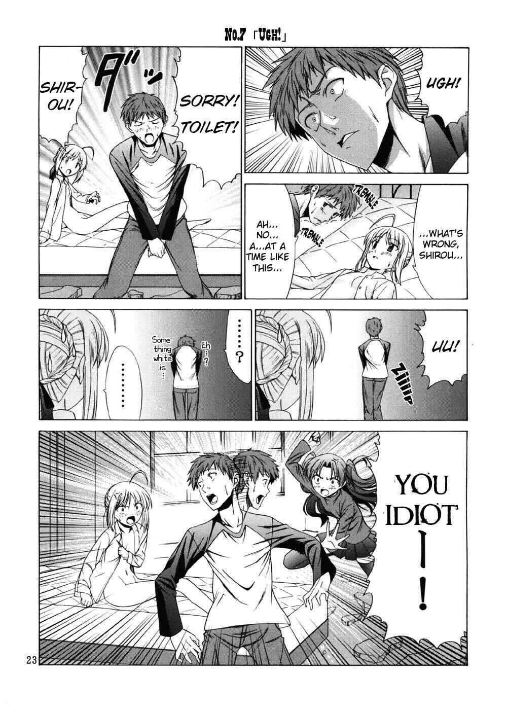 Page 22 Chapter Unknown_0654 Fate/Stay Night - Platonic Magician H (Doujinshi)
